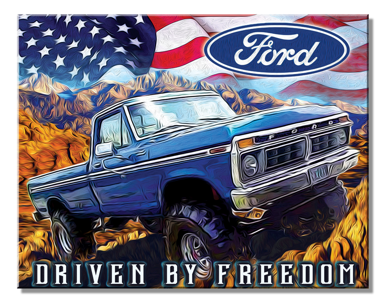 ITEM#2635 FORD FREEDOM TRUCK AUTOMOTIVE GARAGE TIN SIGN METAL ART WESTERN HOME DECOR WALL SIGN ART