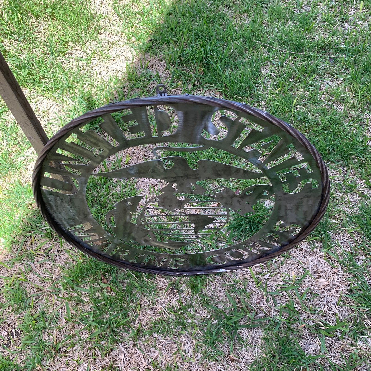 24" US MARINE CORPS MILITARY LASERCUT RAW METAL WALL ART WESTERN HOME DECOR HANDMADE NO PAINT