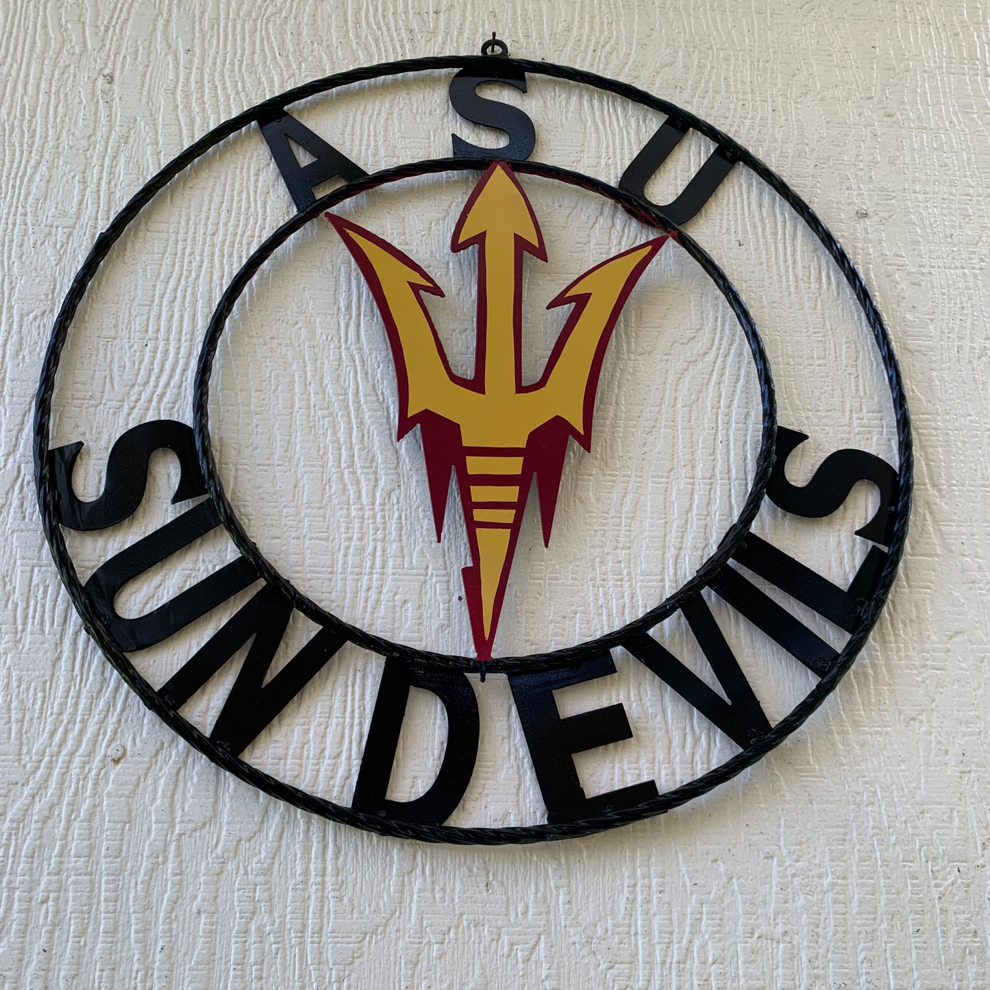 12", 18", 24", 32" ASU SUNDEVILS ARIZONA STATE CUSTOM METAL VINTAGE CRAFT SIGN TEAM WESTERN HOME DECOR HANDMADE