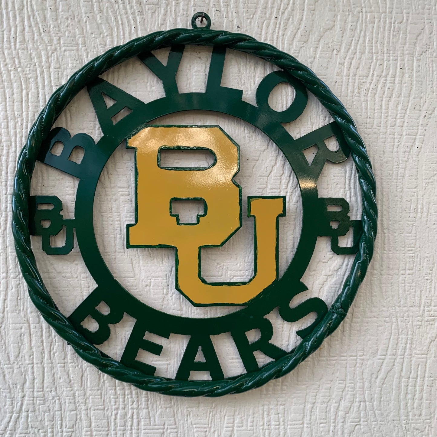 12",18",24",32" BAYLOR BEARS CUSTOM METAL VINTAGE CRAFT SIGN WESTERN HOME DECOR HANDMADE