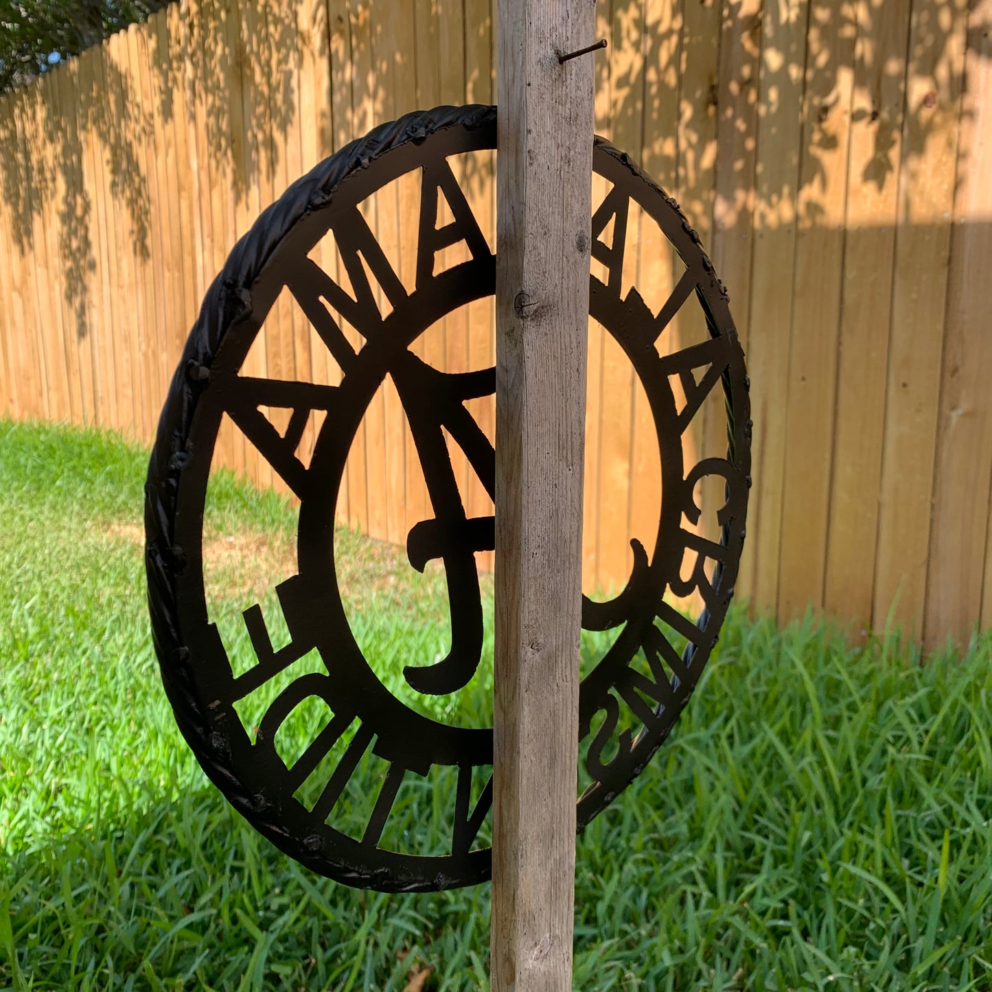 ALABAMA CRIMSON TIDE LASERCUT CUSTOM METAL VINTAGE CRAFT SIGN TEAM WESTERN HOME DECOR