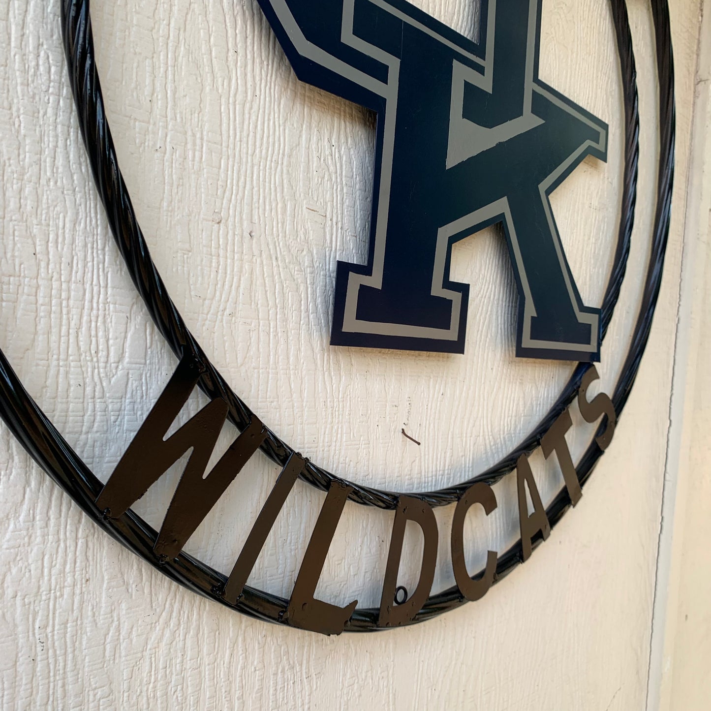 KENTUCKY WILDCATS CUSTOM METAL VINTAGE CRAFT SIGN WESTERN HOME DECOR HANDMADE