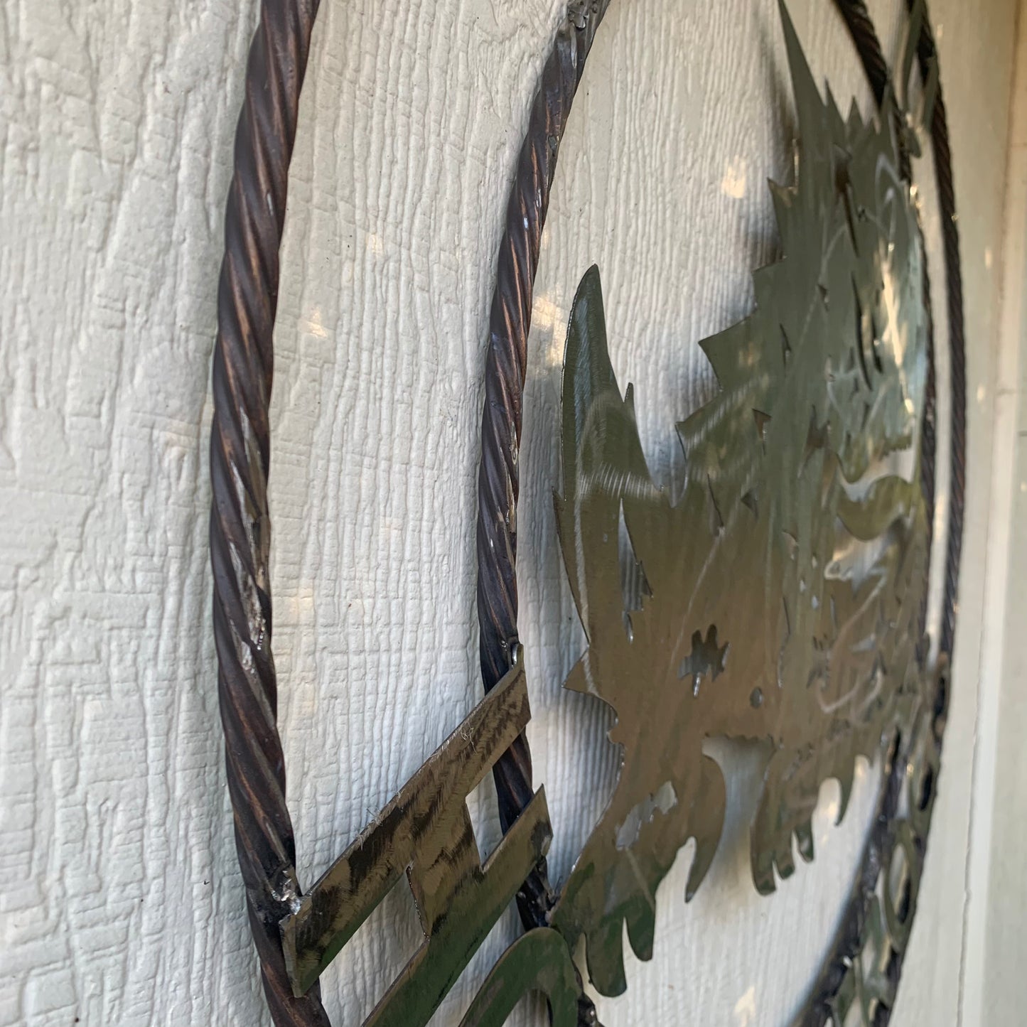 18",24",32" TCU HORNED FROGS RAW METAL CUSTOM VINTAGE CRAFT TEAM SIGN HANDMADE