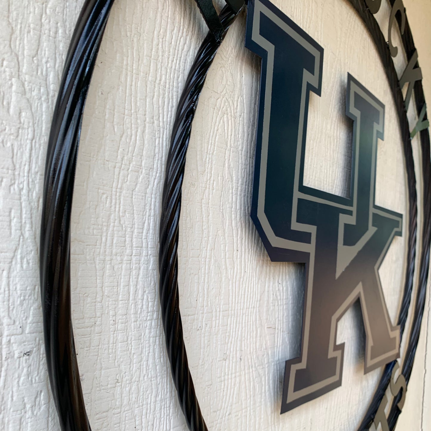 KENTUCKY WILDCATS CUSTOM METAL VINTAGE CRAFT SIGN WESTERN HOME DECOR HANDMADE