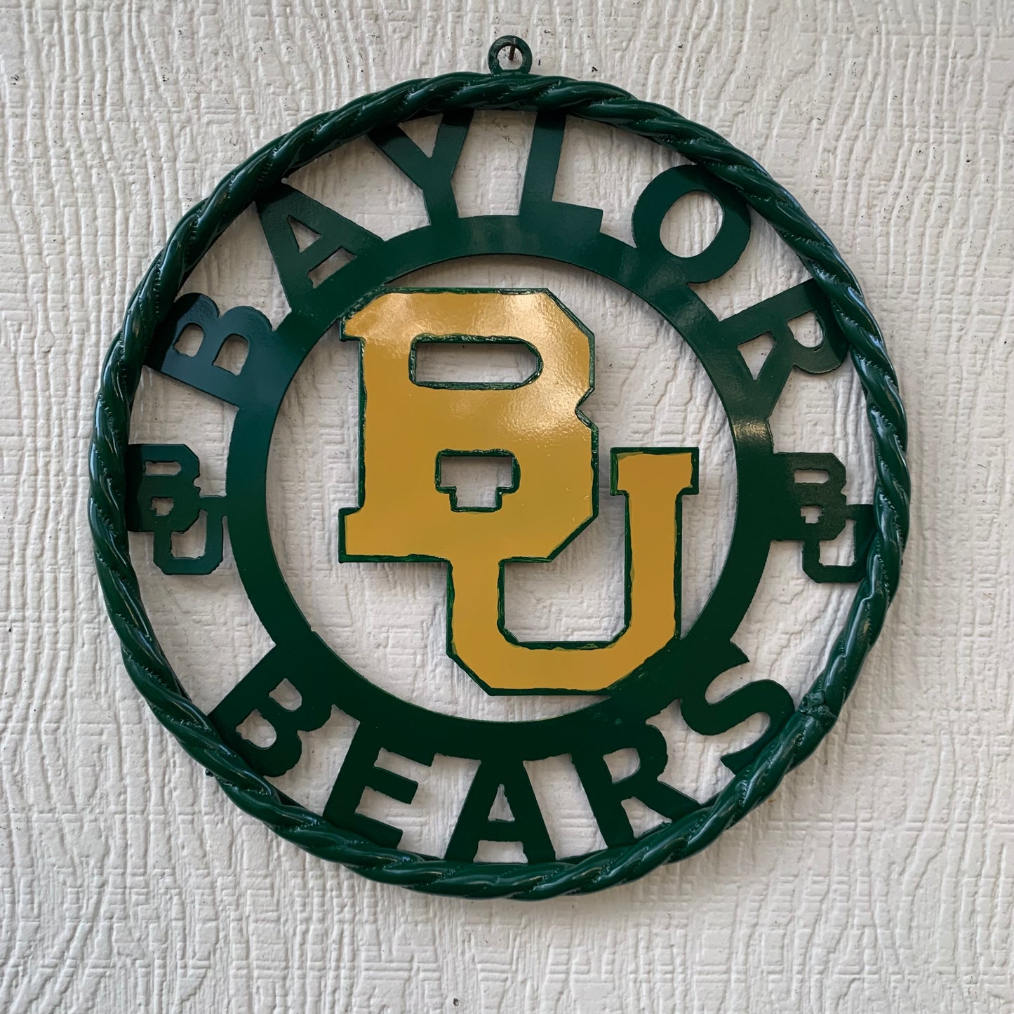 12",18",24",32" BAYLOR BEARS CUSTOM METAL VINTAGE CRAFT SIGN WESTERN HOME DECOR HANDMADE