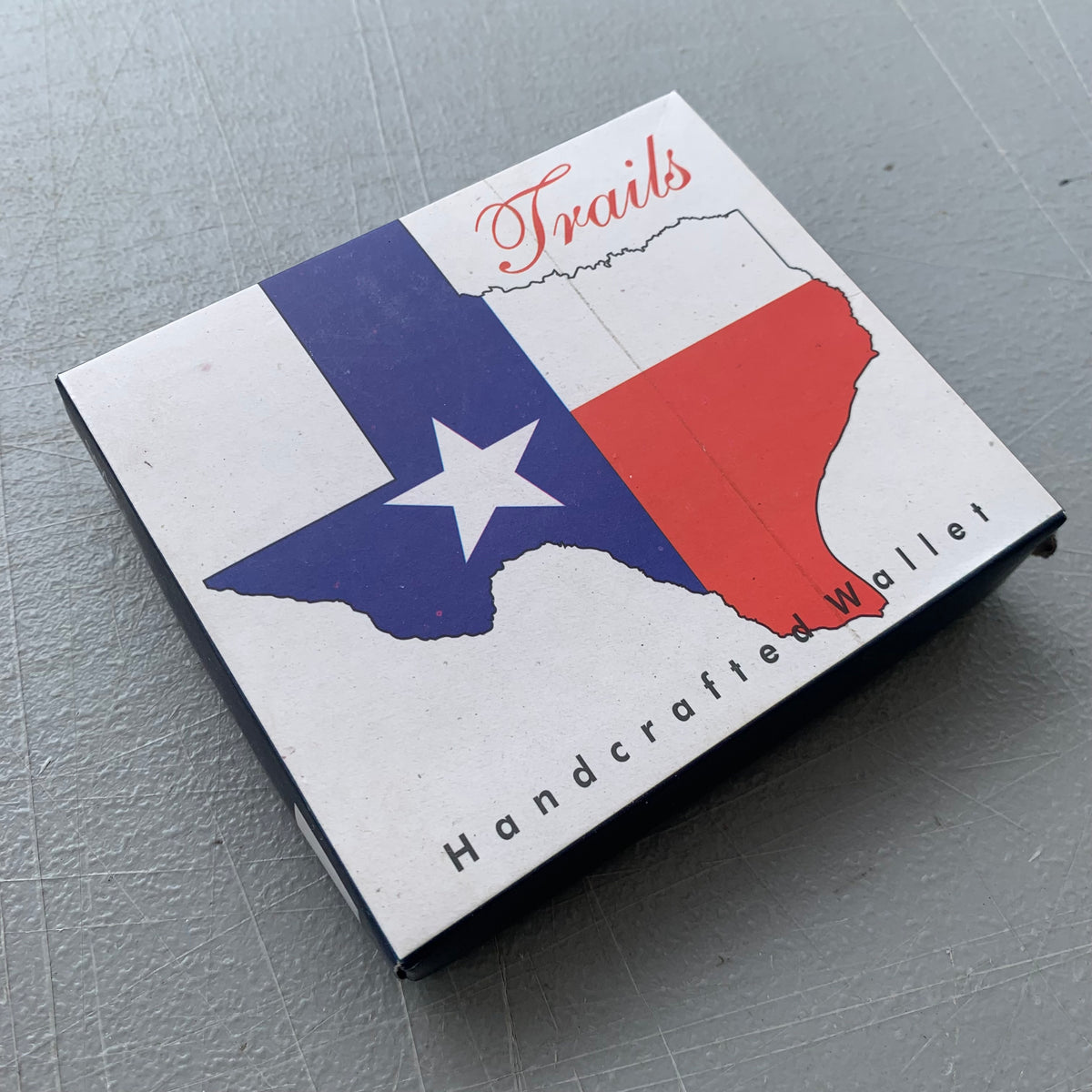 5" TEXAS FLAG WALLET LEATHER BIFOLD WALLET NEW
