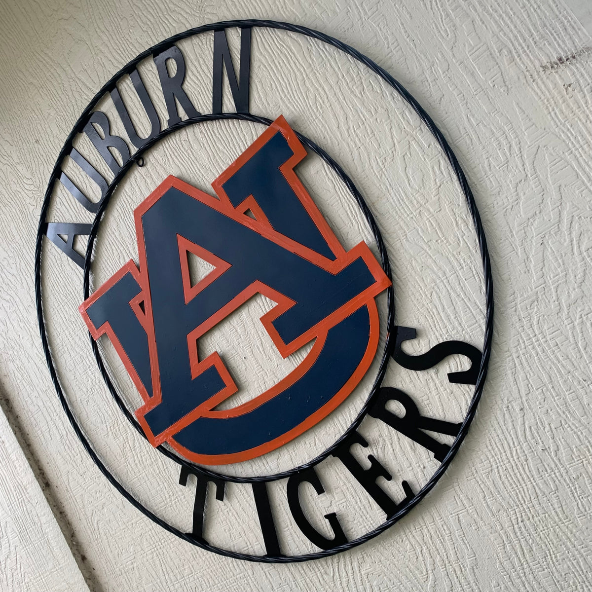 AUBURN TIGERS CUSTOM METAL VINTAGE CRAFT SIGN WESTERN HOME DECOR HANDMADE 12",18",24",32",36"