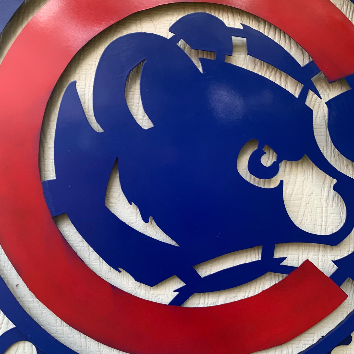 12", 18", 24", 32" CHICAGO CUBS CUSTOM METAL VINTAGE CRAFT TEAM SPORTS SIGN HANDMADE