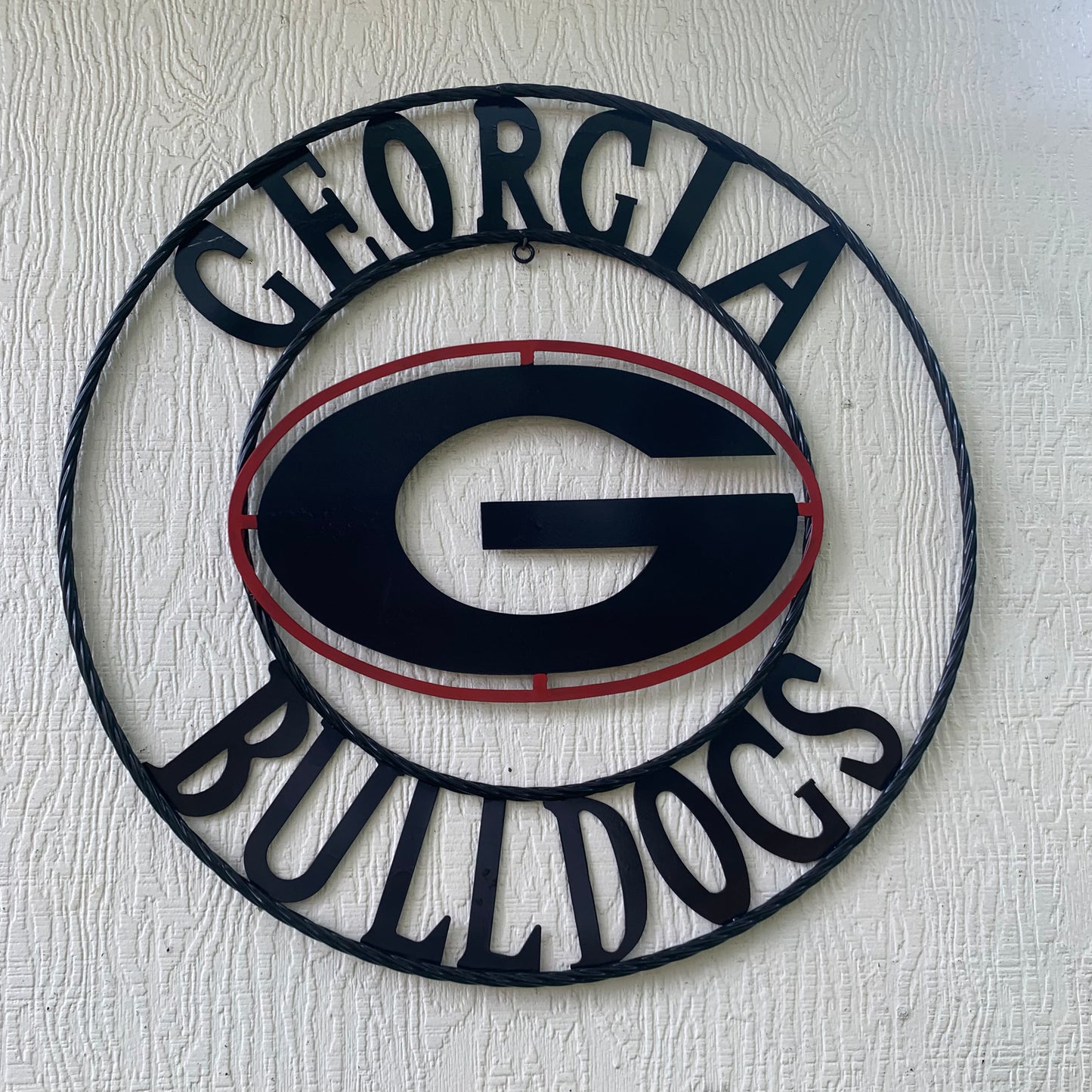 12", 18", 24", 32" GEORGIA BULLDOGS METAL SIGN VINTAGE CUSTOM TEAM ART