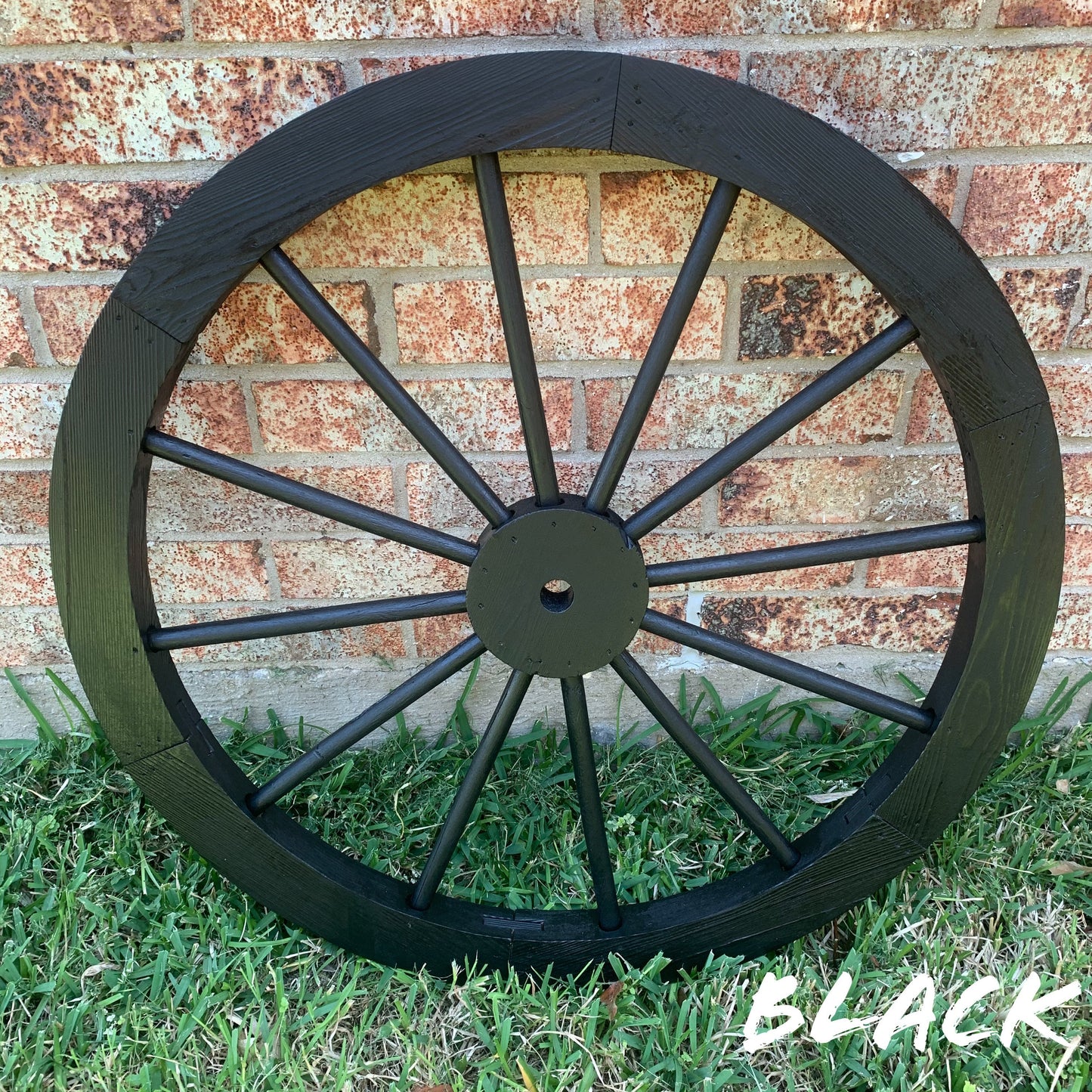16",24",30" WAGON WHEEL BROWN BARN WOOD WESTERN HOME DECOR RUSTIC HANDMADE CRAFT
