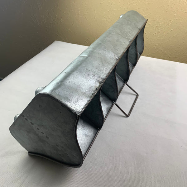 20" CADDY METAL UTENSILS, TOOLS, STORAGE BUCKET WESTERN HOME DECOR NEW