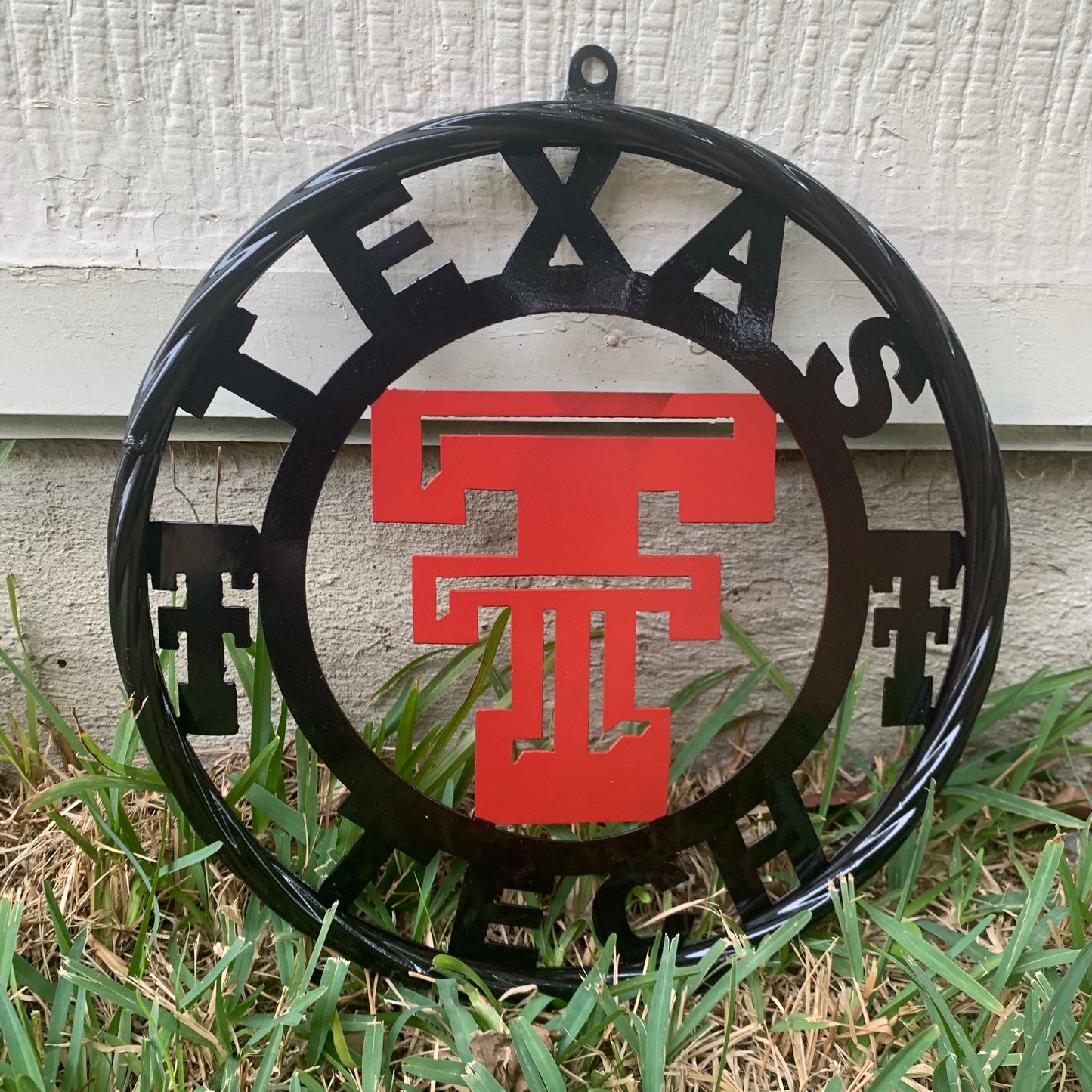 TEXAS TECH CUSTOM METAL VINTAGE CRAFT SIGN WESTERN HOME DECOR HANDMADE 12",18",24",32",36"