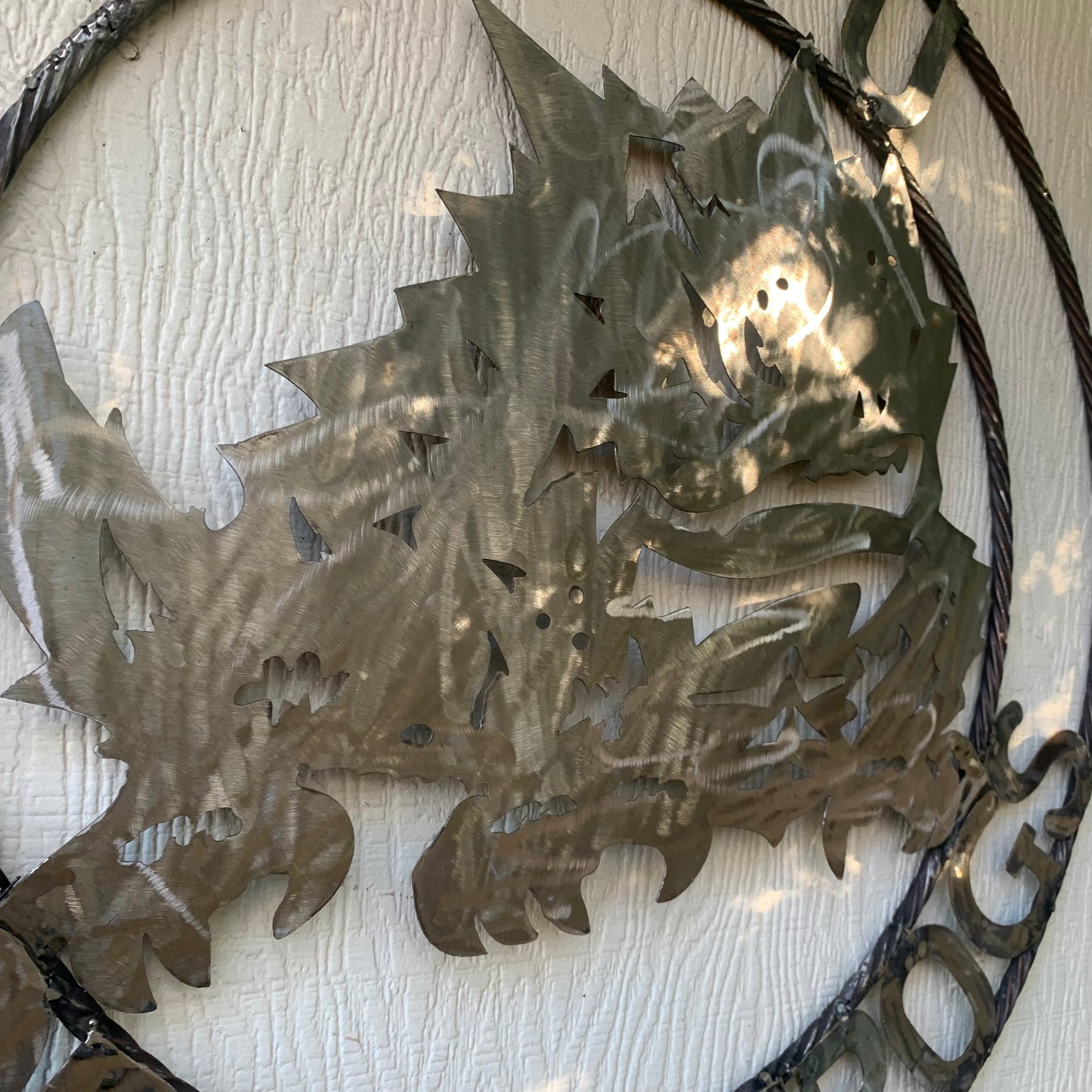 18",24",32" TCU HORNED FROGS RAW METAL CUSTOM VINTAGE CRAFT TEAM SIGN HANDMADE