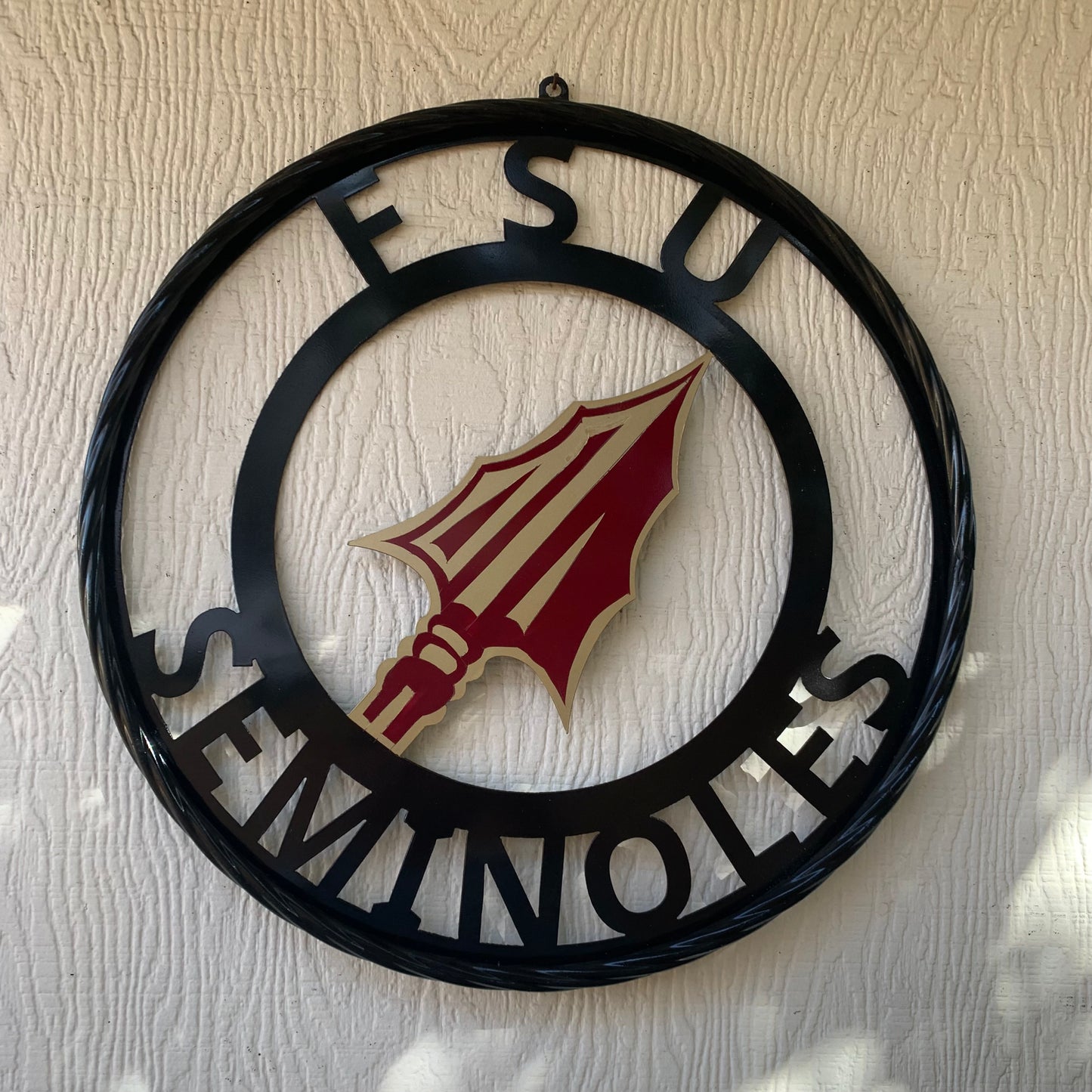 FSU SEMINOLES FLORIDA METAL CUSTOM VINTAGE CRAFT TEAM SIGN HANDMADE 12",18",24",36"