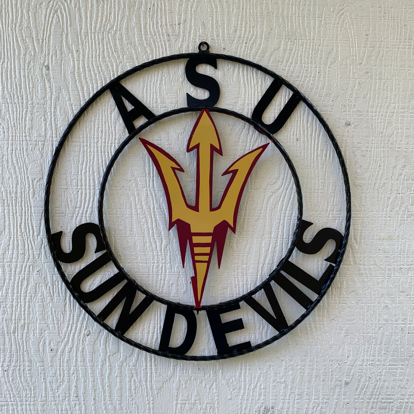 12", 18", 24", 32" ASU SUNDEVILS ARIZONA STATE CUSTOM METAL VINTAGE CRAFT SIGN TEAM WESTERN HOME DECOR HANDMADE