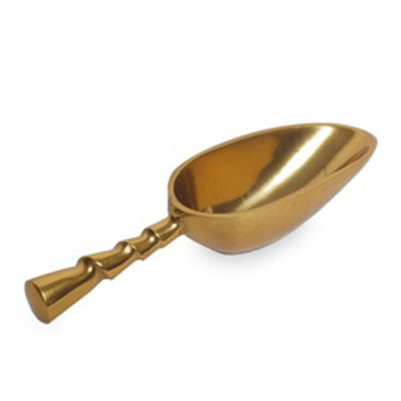 6" GILDED ICE SCOOP KITCHEN WARE WESTERN HOME DECOR NEW #IH_13997  -- FREE SHIPPNG