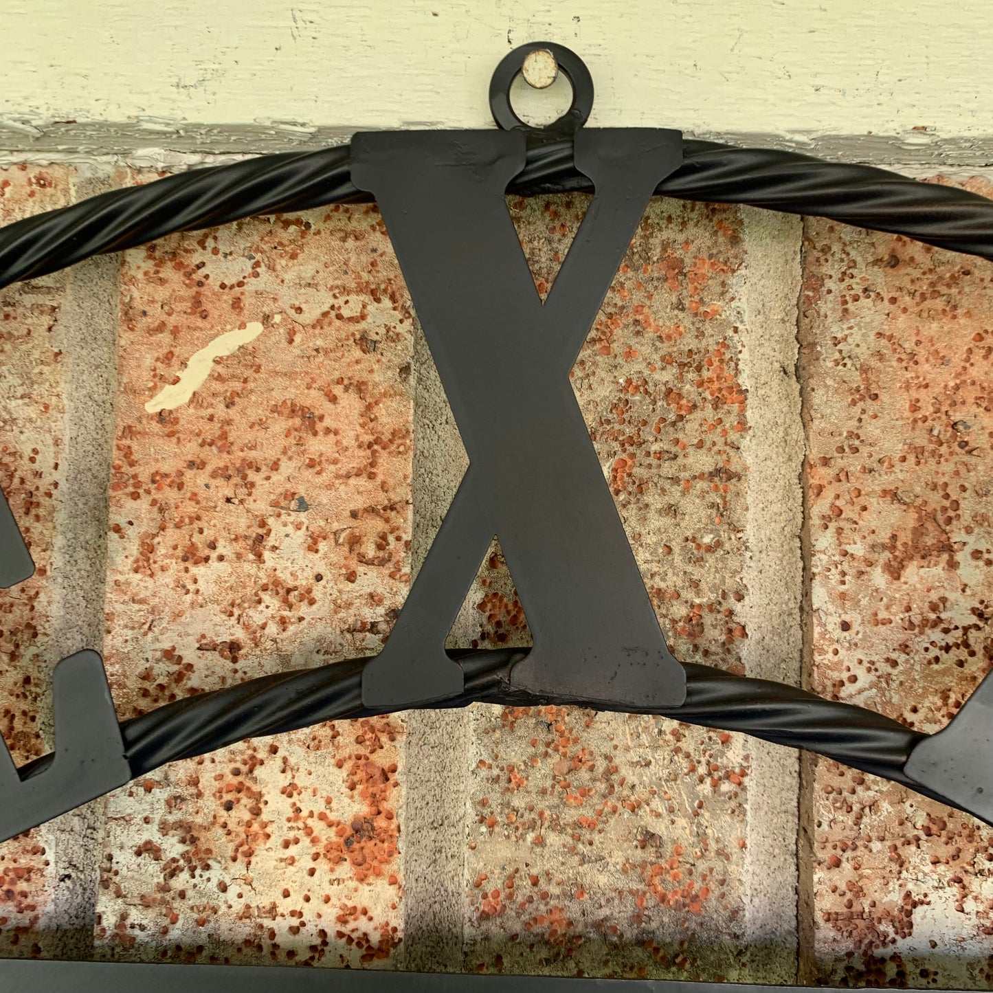 TEXAS TECH RUSTIC BLACK CUSTOM METAL VINTAGE CRAFT WESTERN HOME DECOR HANDMADE