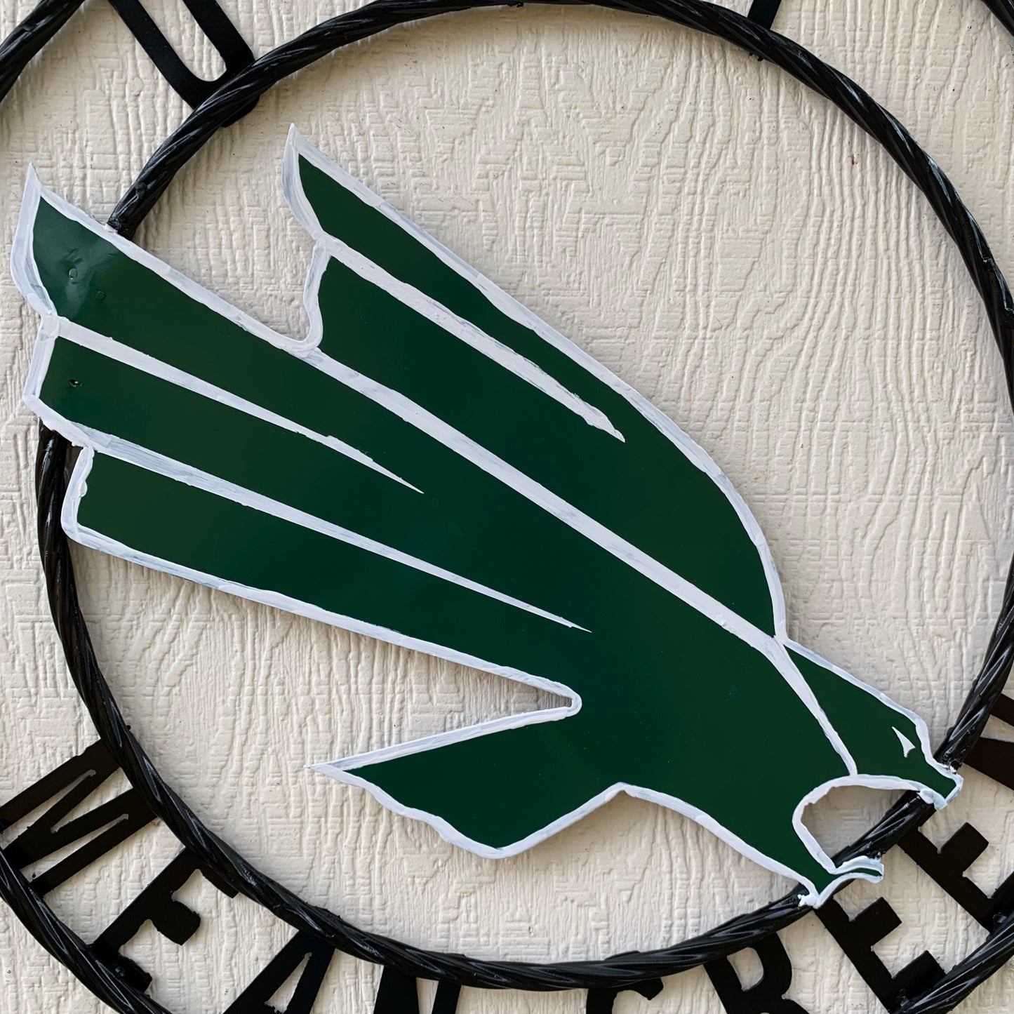12",18",24",32",36" UNT MEAN GREEN CUSTOM METAL VINTAGE CRAFT SIGN TEAM HANDMADE