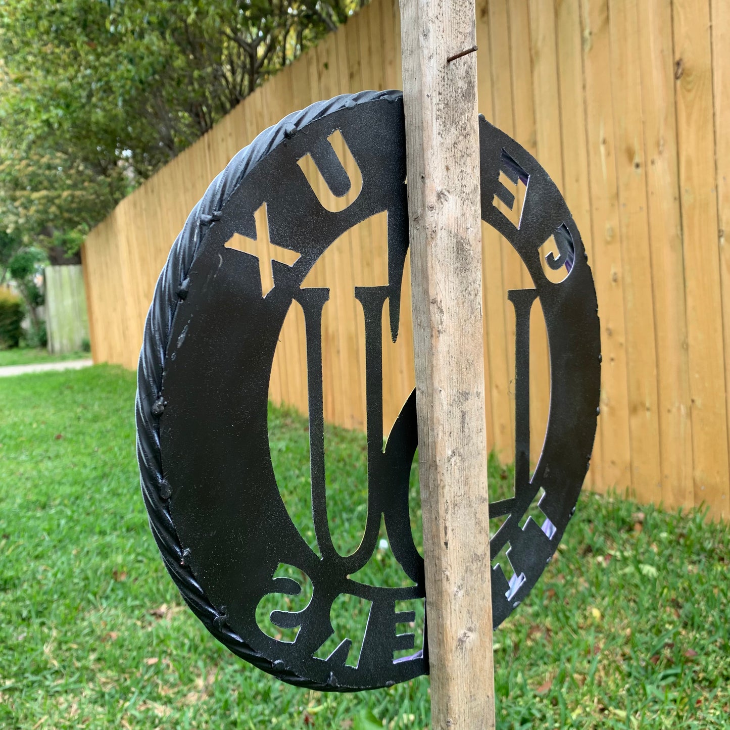 12",18",24",32" LSU GEAUX TIGERS CUSTOM METAL VINTAGE CRAFT SIGN TEAM WALL ART WESTERN HOME DECOR