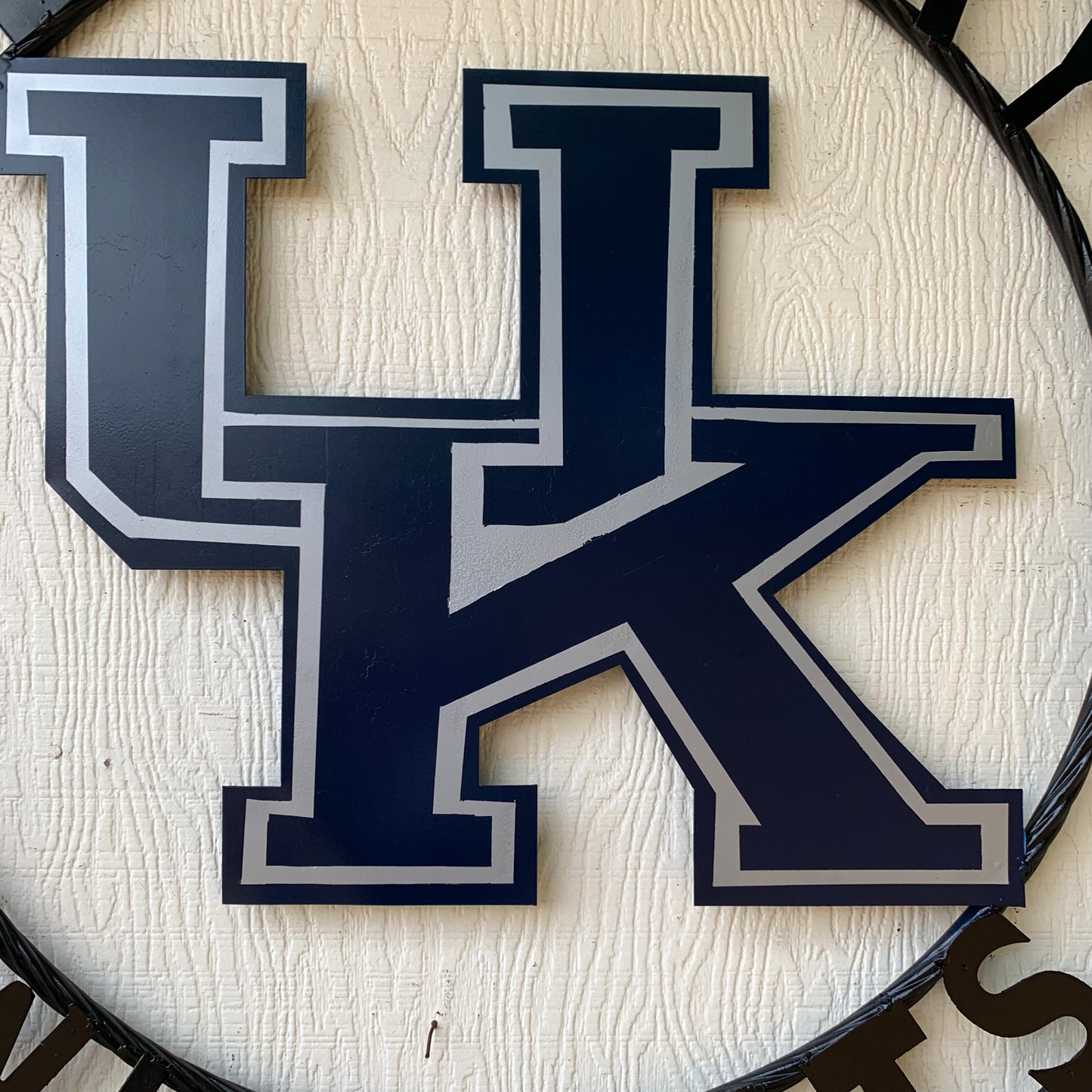 KENTUCKY WILDCATS CUSTOM METAL VINTAGE CRAFT SIGN WESTERN HOME DECOR HANDMADE