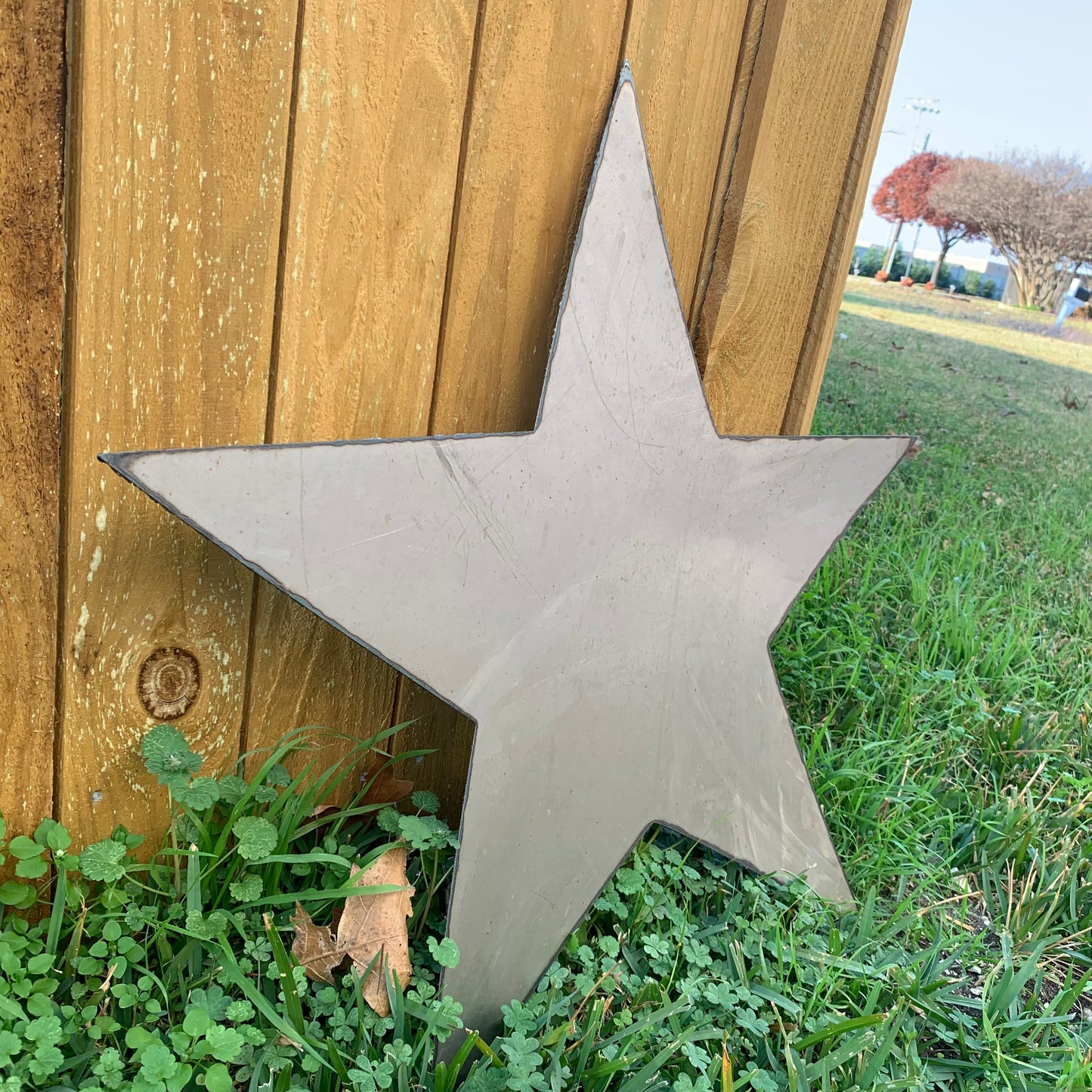 FLAT STAR PLAIN LASERCUT RAW METAL ART WESTERN HOME DECOR RUSTIC HANDMADE CRAFT NEW