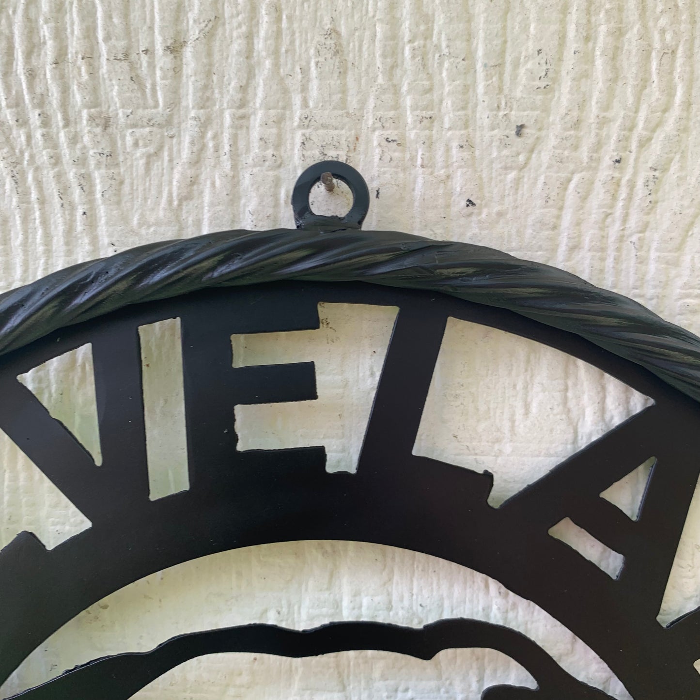 CLEVELAND BROWNS METAL CUSTOM VINTAGE CRAFT ART HANDMADE RUSTIC BLACK