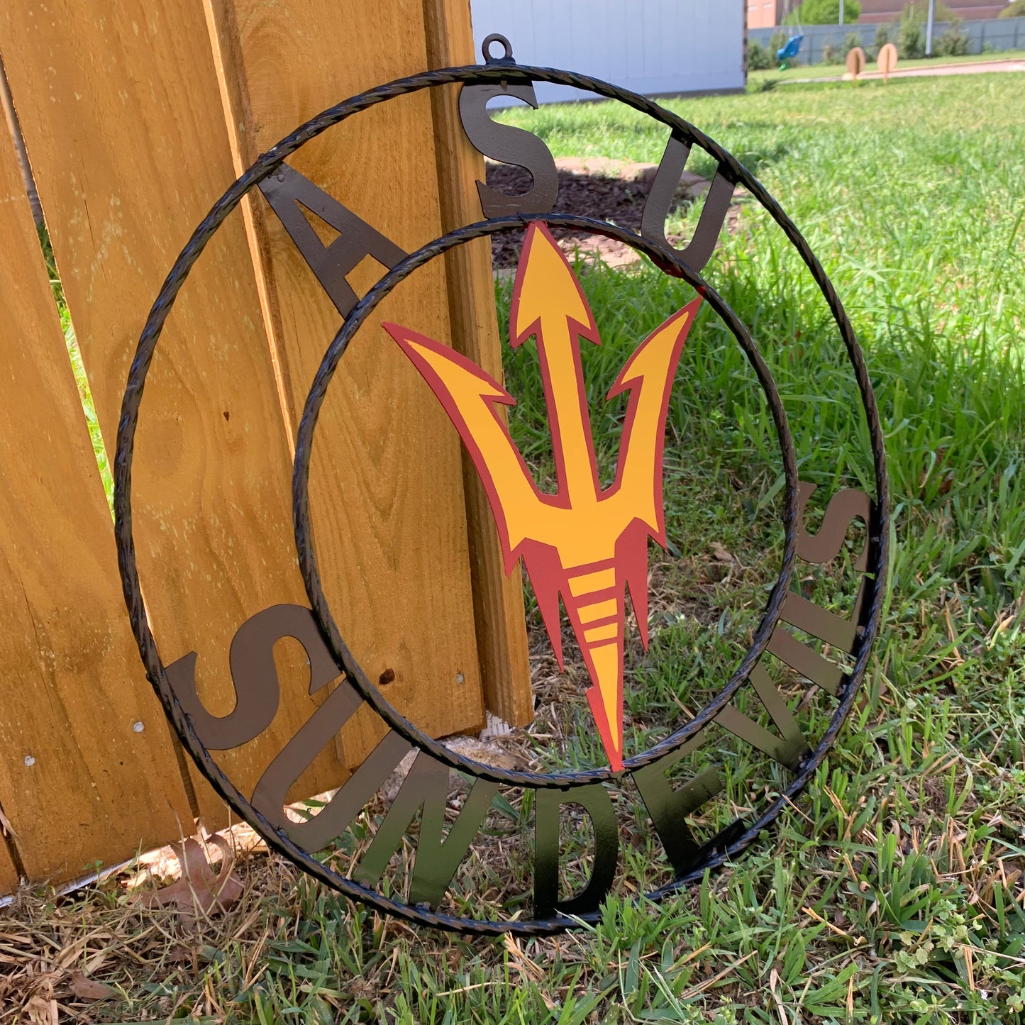 12", 18", 24", 32" ASU SUNDEVILS ARIZONA STATE CUSTOM METAL VINTAGE CRAFT SIGN TEAM WESTERN HOME DECOR HANDMADE