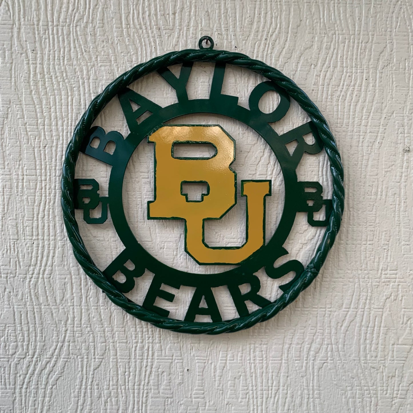 12",18",24",32" BAYLOR BEARS CUSTOM METAL VINTAGE CRAFT SIGN WESTERN HOME DECOR HANDMADE
