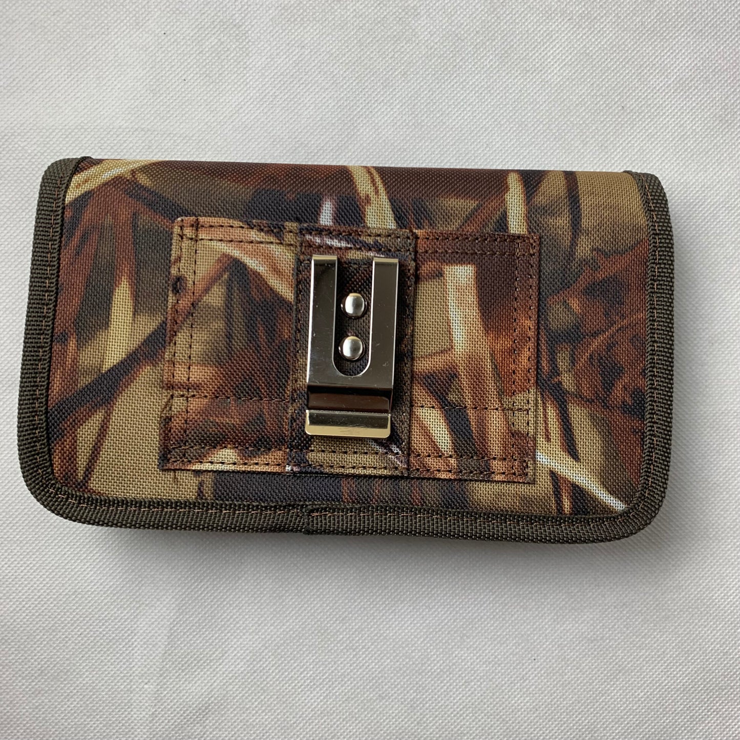 7" LUXMO WIRELESS XL MEGA EXTRA LARGE HORIZONTAL CAMO RUGGED POUCH VELCO CLOSURE  &  BELT LOOP CLIP HOLSTER CELL PHONE CASE UNIVERSAL OVERSIZE