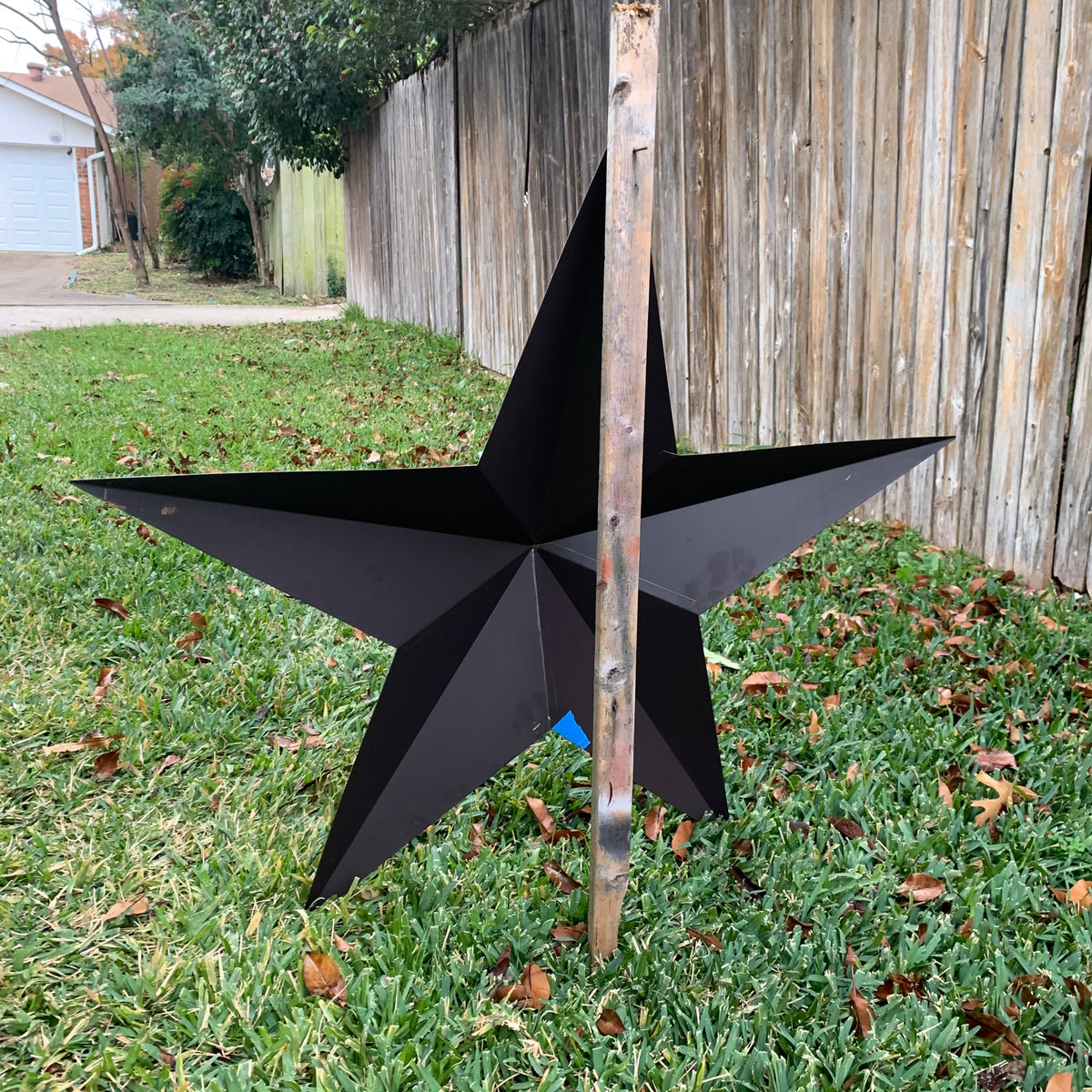 TEXAS FLAG STAR RED WHITE BLUE METAL BARN STAR METAL WALL ART WESTERN HOME DECOR 16",24",36", #EH13399