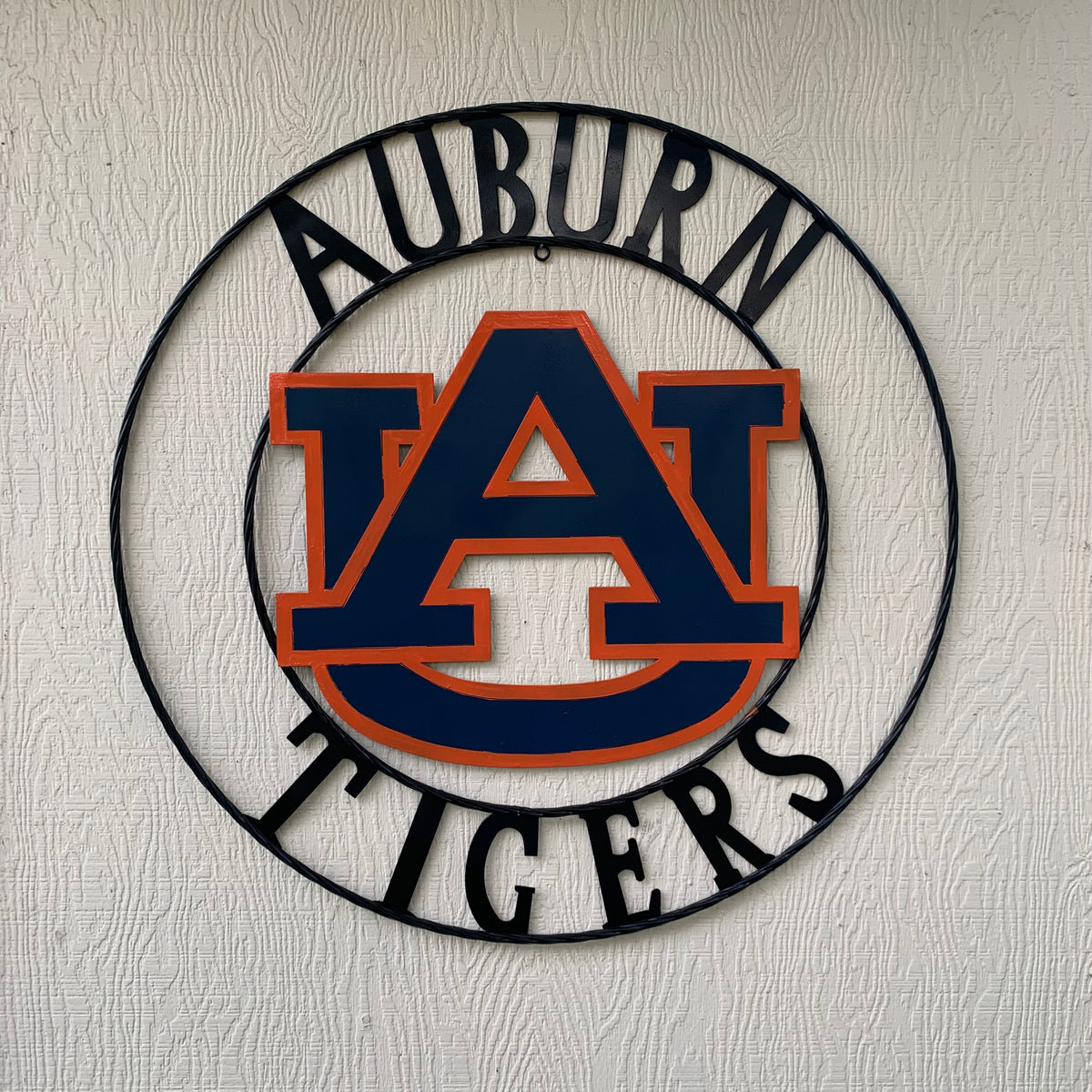 AUBURN TIGERS CUSTOM METAL VINTAGE CRAFT SIGN WESTERN HOME DECOR HANDMADE 12",18",24",32",36"