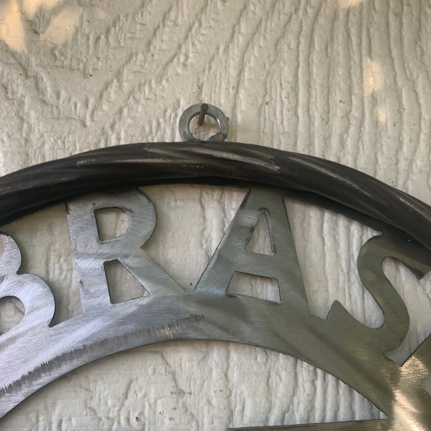 12", 18", 24", 32" NEBRASKA HUSKERS RAW METAL CUSTOM VINTAGE CRAFT TEAM SIGN