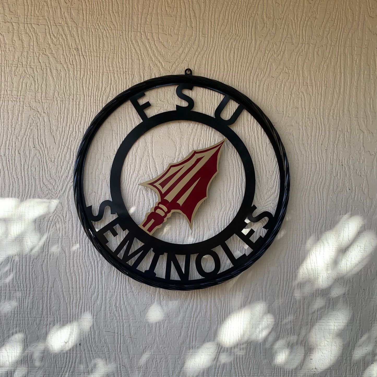FSU SEMINOLES FLORIDA METAL CUSTOM VINTAGE CRAFT TEAM SIGN HANDMADE 12",18",24",36"
