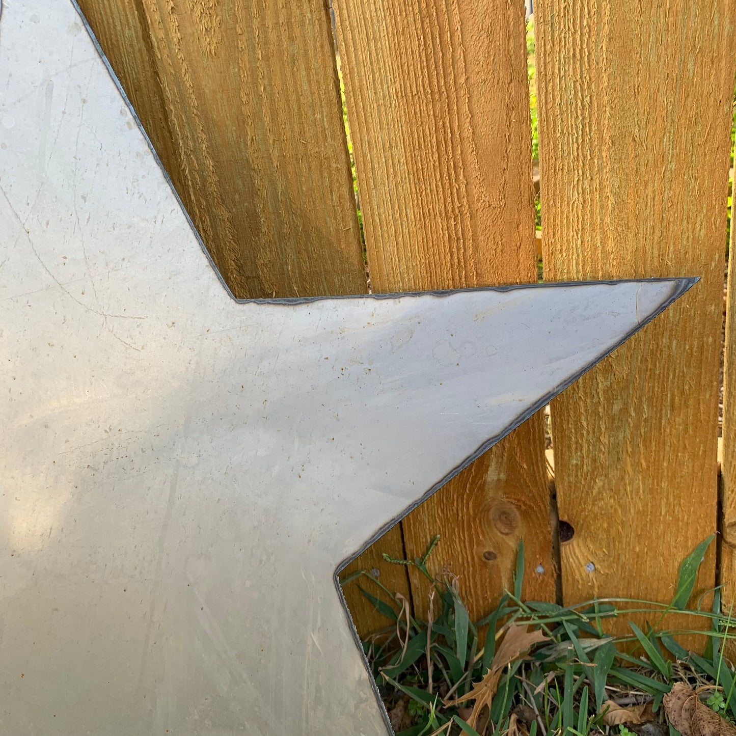 FLAT STAR PLAIN LASERCUT RAW METAL ART WESTERN HOME DECOR RUSTIC HANDMADE CRAFT NEW