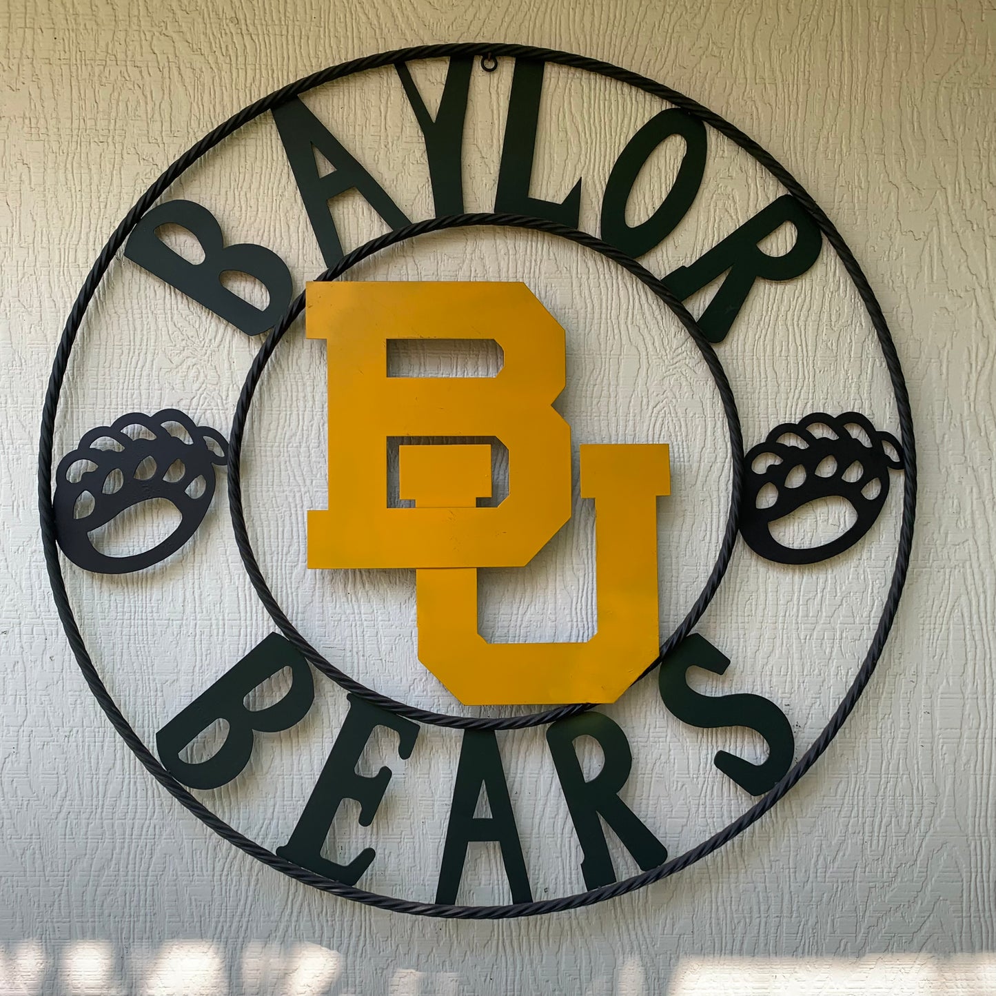 12", 18", 24", 32" BAYLOR BEARS CUSTOM METAL VINTAGE CRAFT WESTERN HOME DECOR HANDMADE