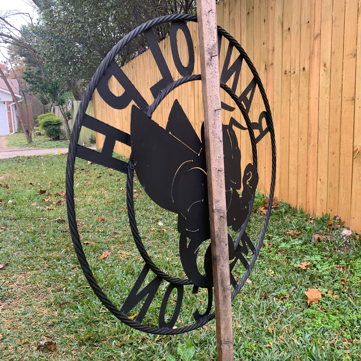RANDOLPH MACON CUSTOM METAL VINTAGE CRAFT TEAM SIGN HANDMADE 12",18",24",32" SIZES