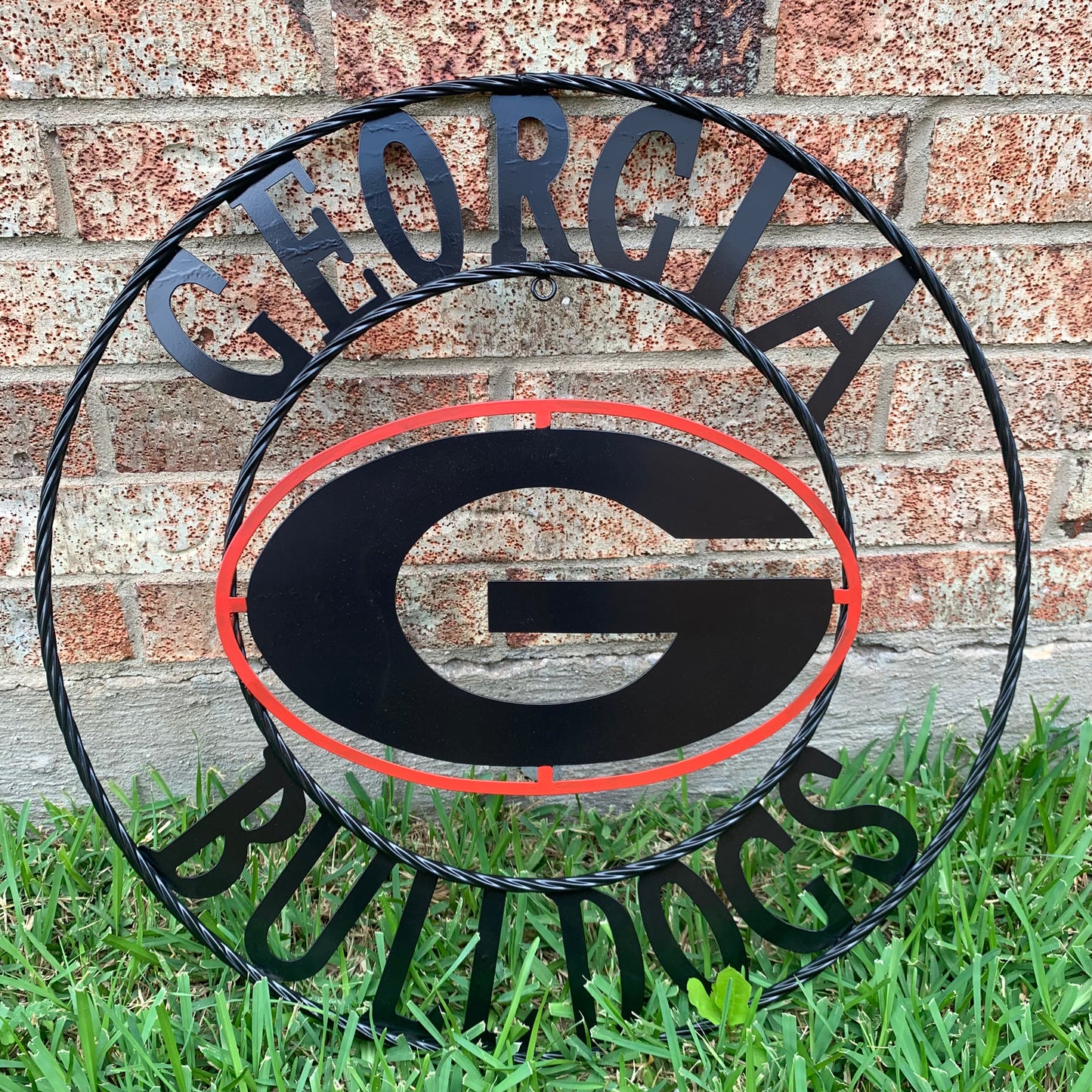 12", 18", 24", 32" GEORGIA BULLDOGS METAL SIGN VINTAGE CUSTOM TEAM ART