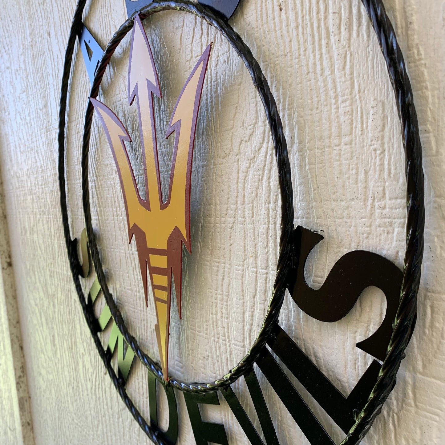 12", 18", 24", 32" ASU SUNDEVILS ARIZONA STATE CUSTOM METAL VINTAGE CRAFT SIGN TEAM WESTERN HOME DECOR HANDMADE