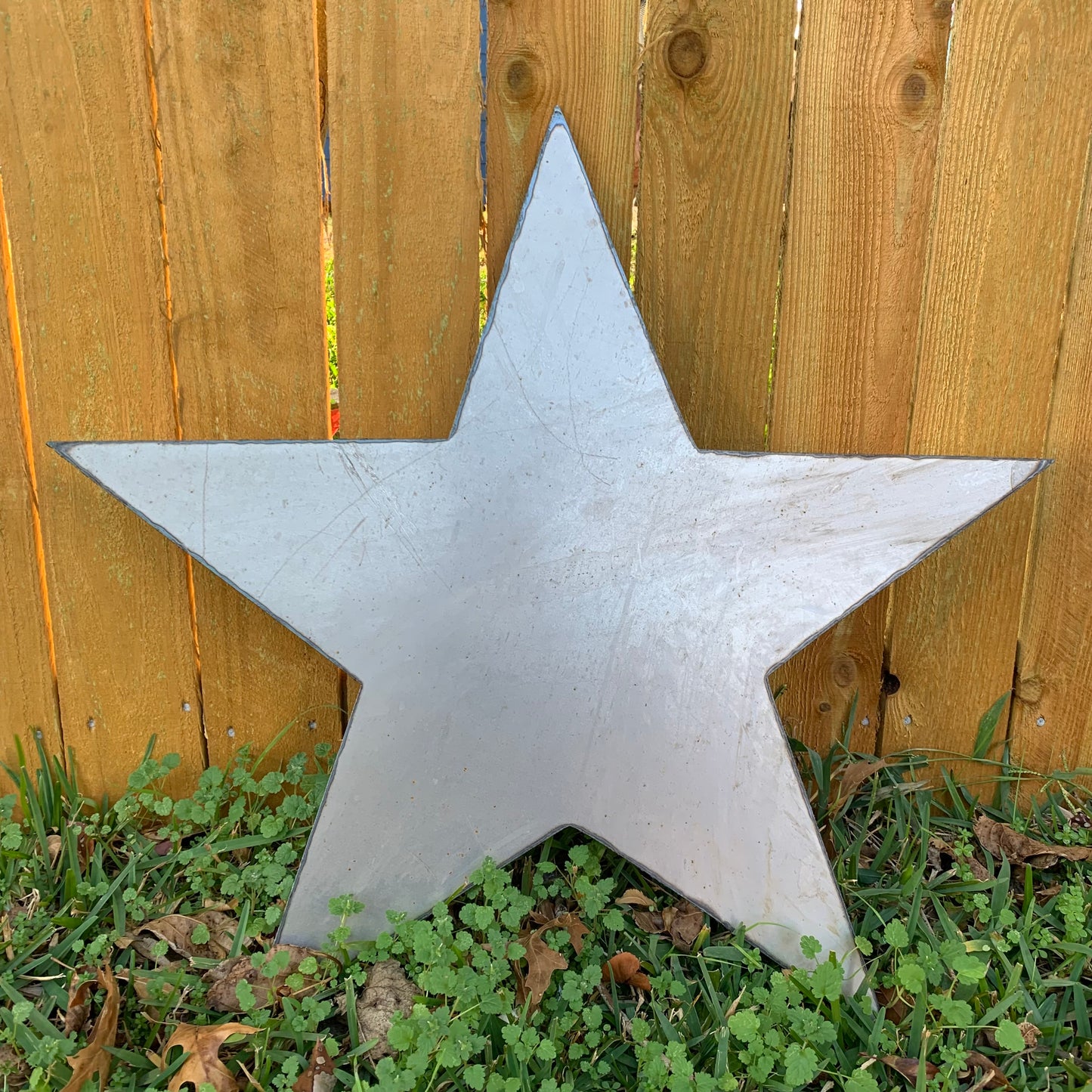 FLAT STAR PLAIN LASERCUT RAW METAL ART WESTERN HOME DECOR RUSTIC HANDMADE CRAFT NEW
