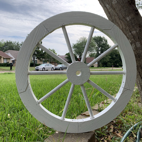 16",24",30" WAGON WHEEL BLACK BARN WOOD WESTERN HOME DECOR RUSTIC HANDMADE CRAFT