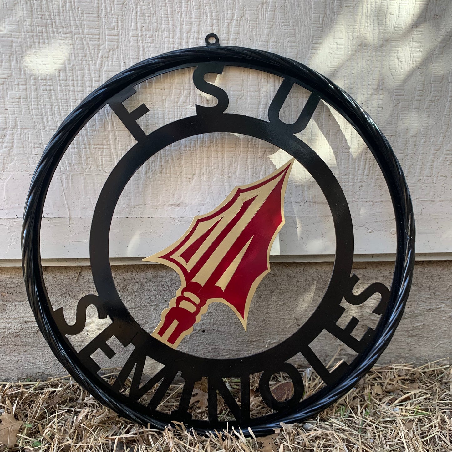FSU SEMINOLES FLORIDA METAL CUSTOM VINTAGE CRAFT TEAM SIGN HANDMADE 12",18",24",36"