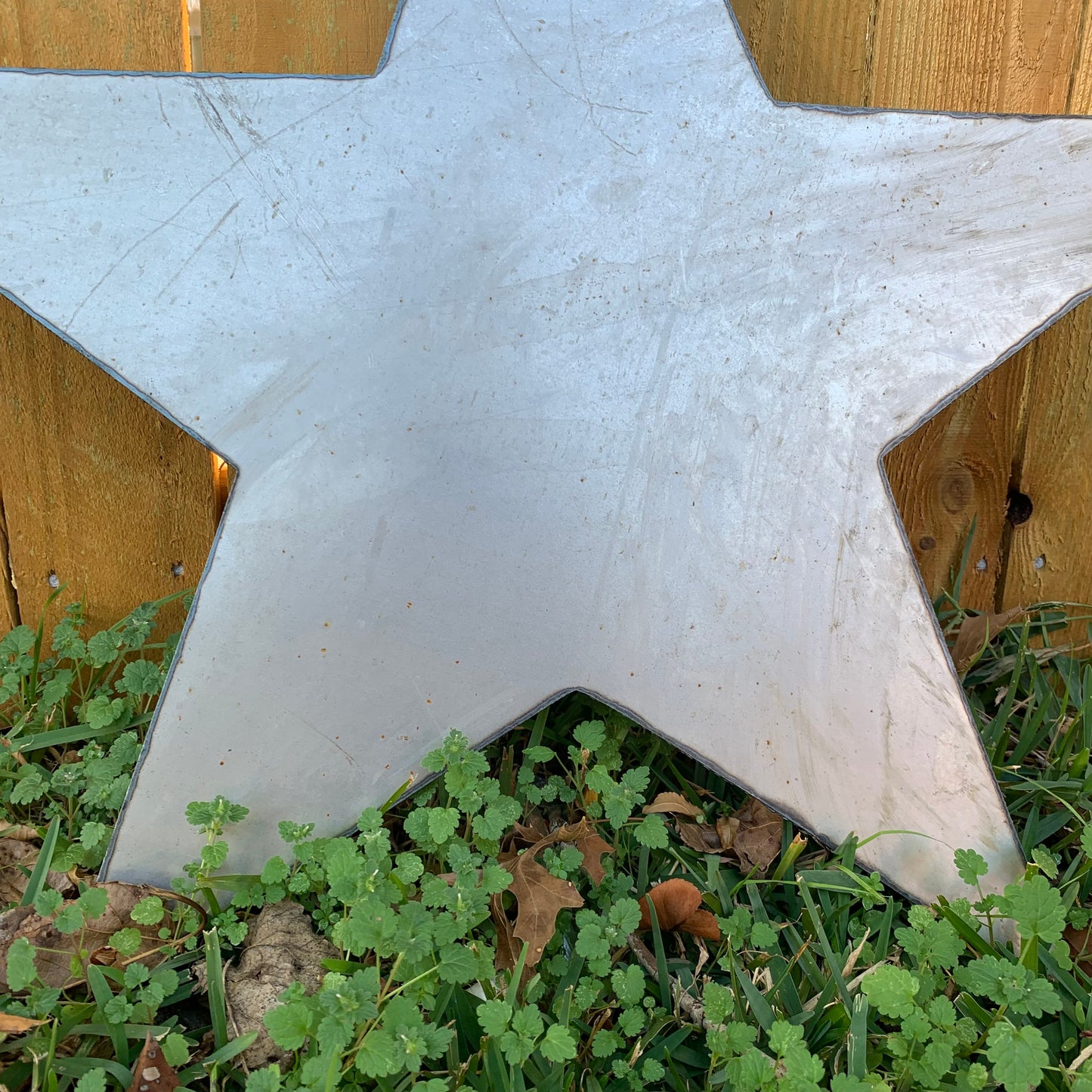 FLAT STAR PLAIN LASERCUT RAW METAL ART WESTERN HOME DECOR RUSTIC HANDMADE CRAFT NEW