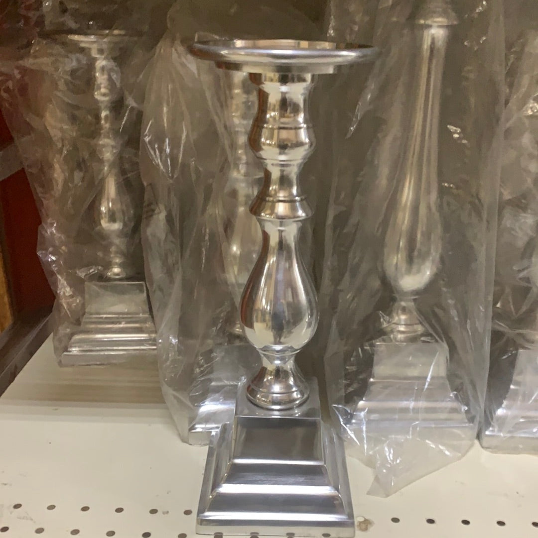 13",17" ALUMINUM CANDLE HOLDER METAL ART WESTERN HOME DECOR NEW #22217