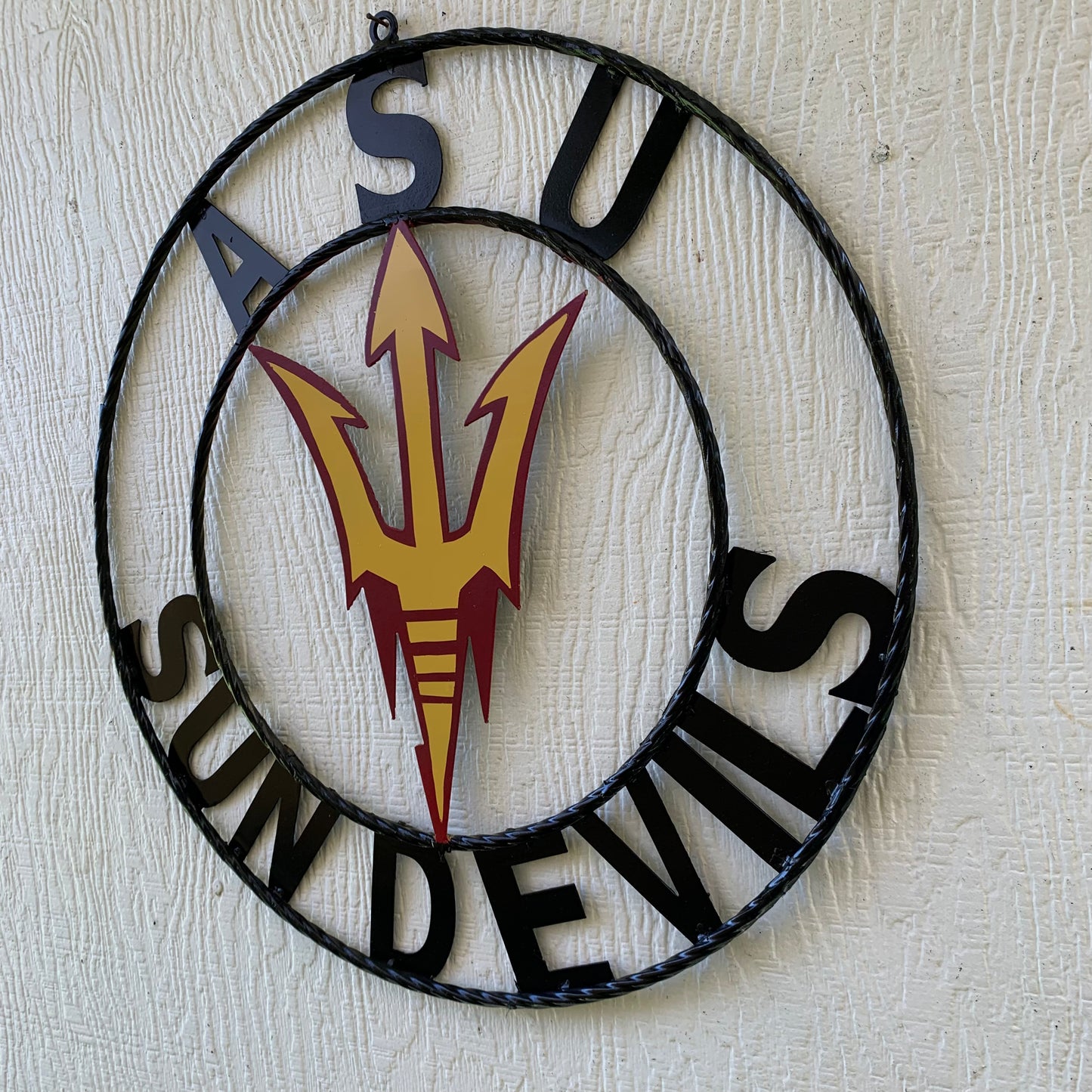 12", 18", 24", 32" ASU SUNDEVILS ARIZONA STATE CUSTOM METAL VINTAGE CRAFT SIGN TEAM WESTERN HOME DECOR HANDMADE