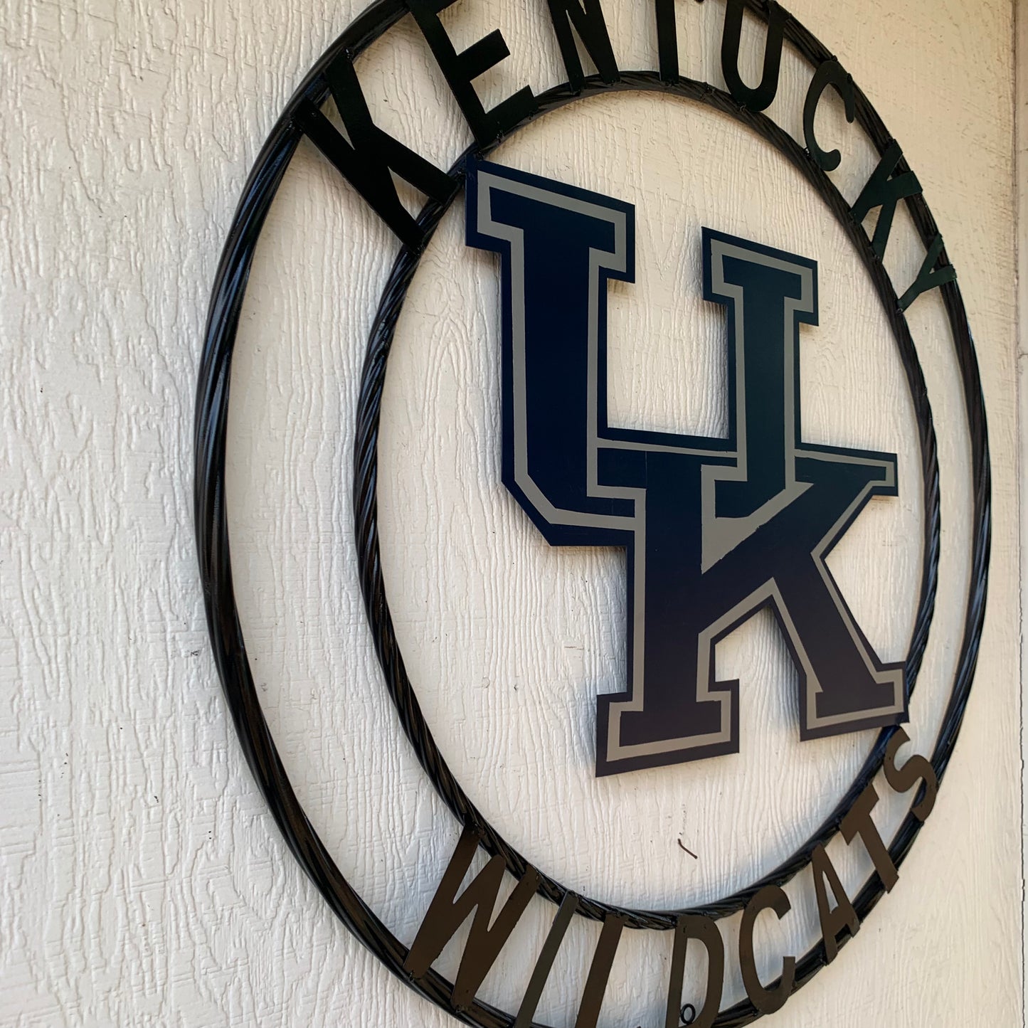 KENTUCKY WILDCATS CUSTOM METAL VINTAGE CRAFT SIGN WESTERN HOME DECOR HANDMADE