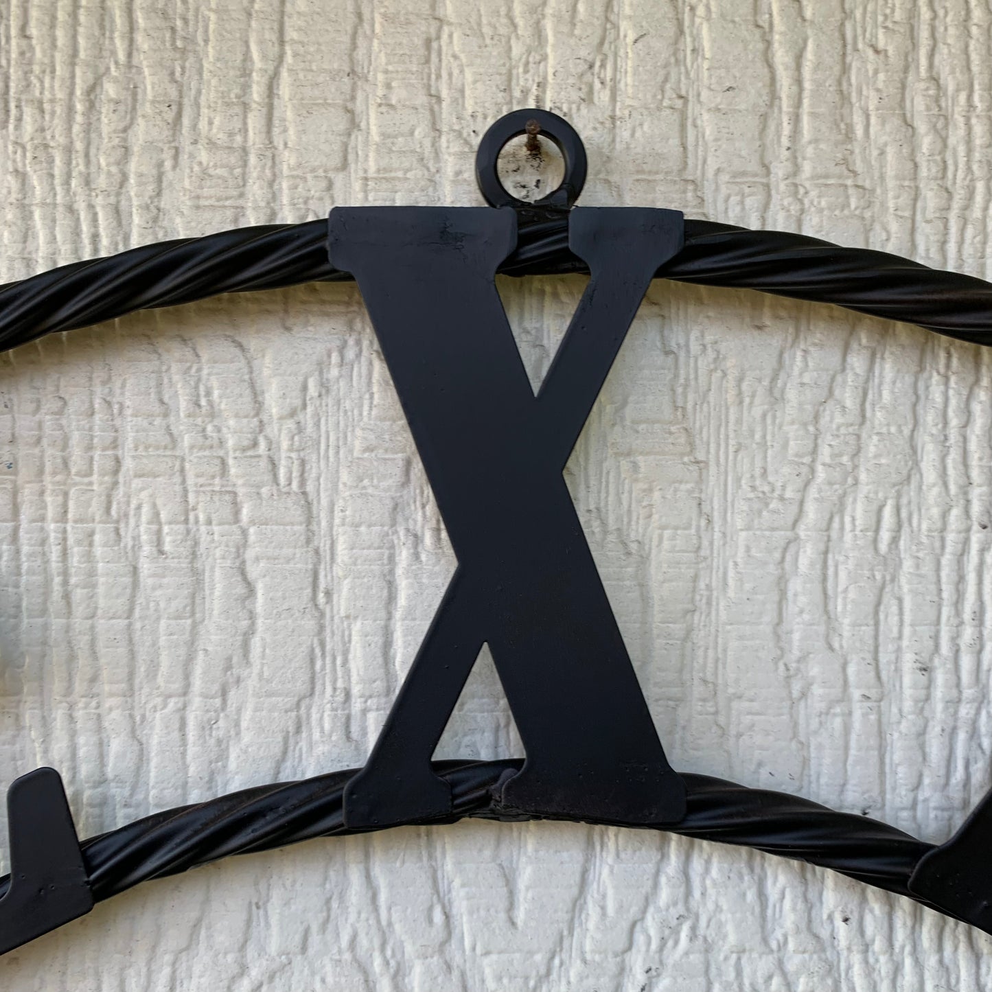 TEXAS TECH RUSTIC BLACK CUSTOM METAL VINTAGE CRAFT WESTERN HOME DECOR HANDMADE
