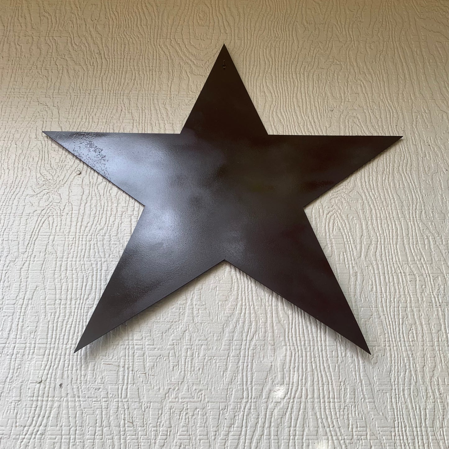 2D FLAT STAR BARN PLAIN LASERCUT METAL BROWN STAR ART WESTERN HOME DECOR HANDMADE #EH12822