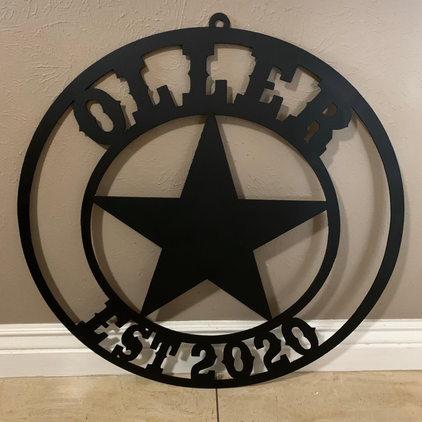 ARCHER STYLE YOUR CUSTOM NAME LASERCUT METAL SIGN WESTERN HOME DECOR HANDMADE ART