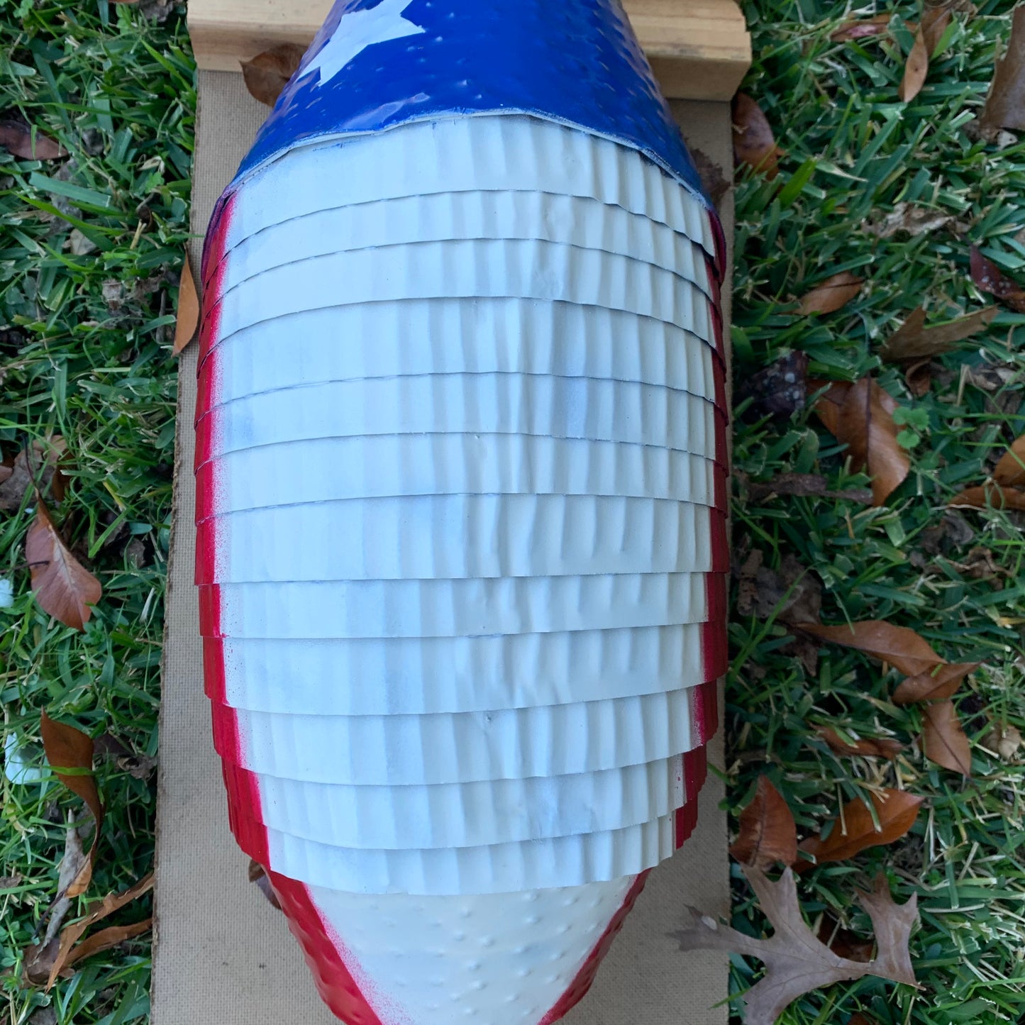 TEXAS FLAG ARMADILLO GARDEN ANIMAL SCULPTURE YARD ART METAL DECOR ORNAMENT PATRIOTIC DECOR HANDMADE #EH12220 30",22",14",10"
