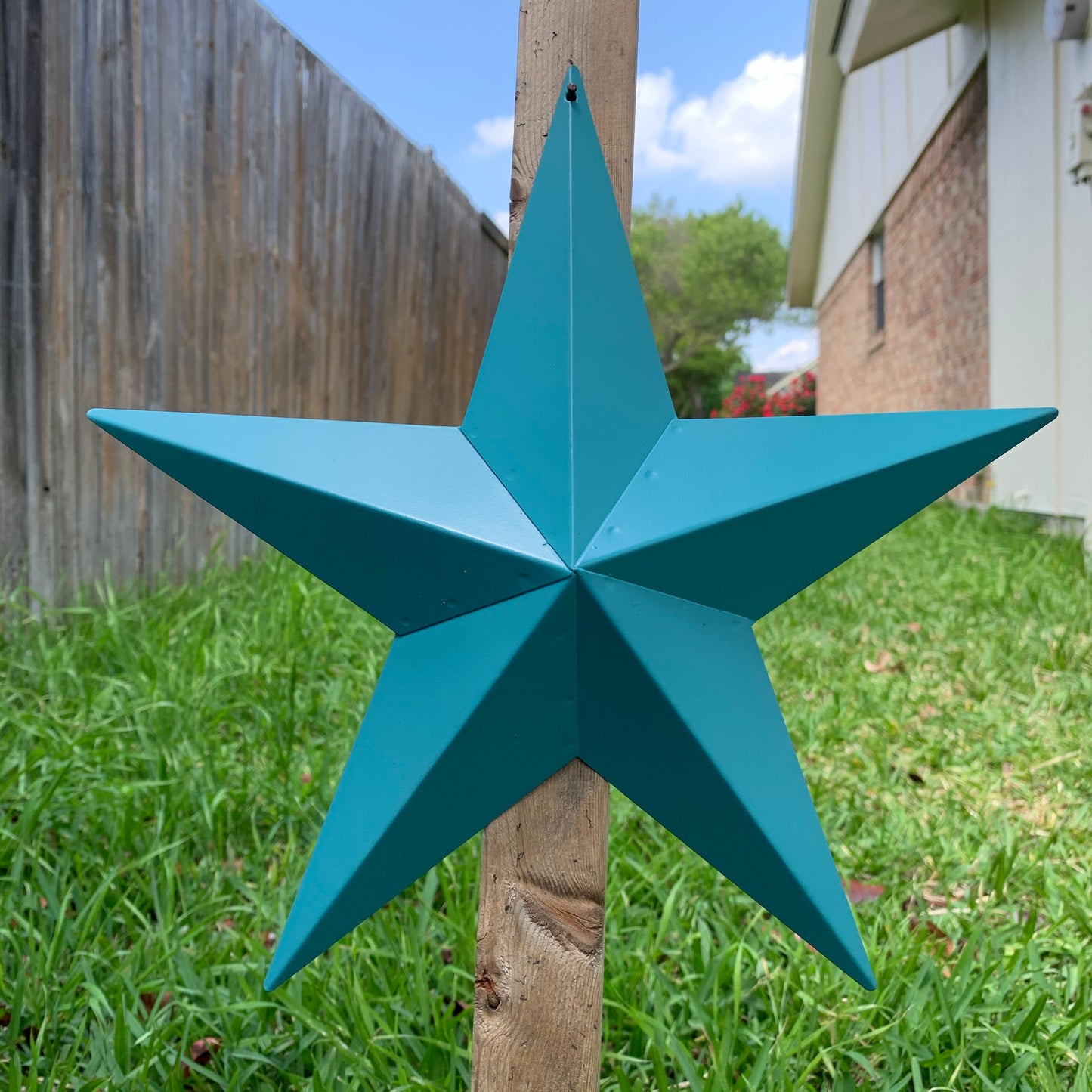 TEAL BARN METAL STAR WESTERN HOME DECOR VINTAGE RUSTIC BRONZE ART NEW, 3",4",5",6",9",12"